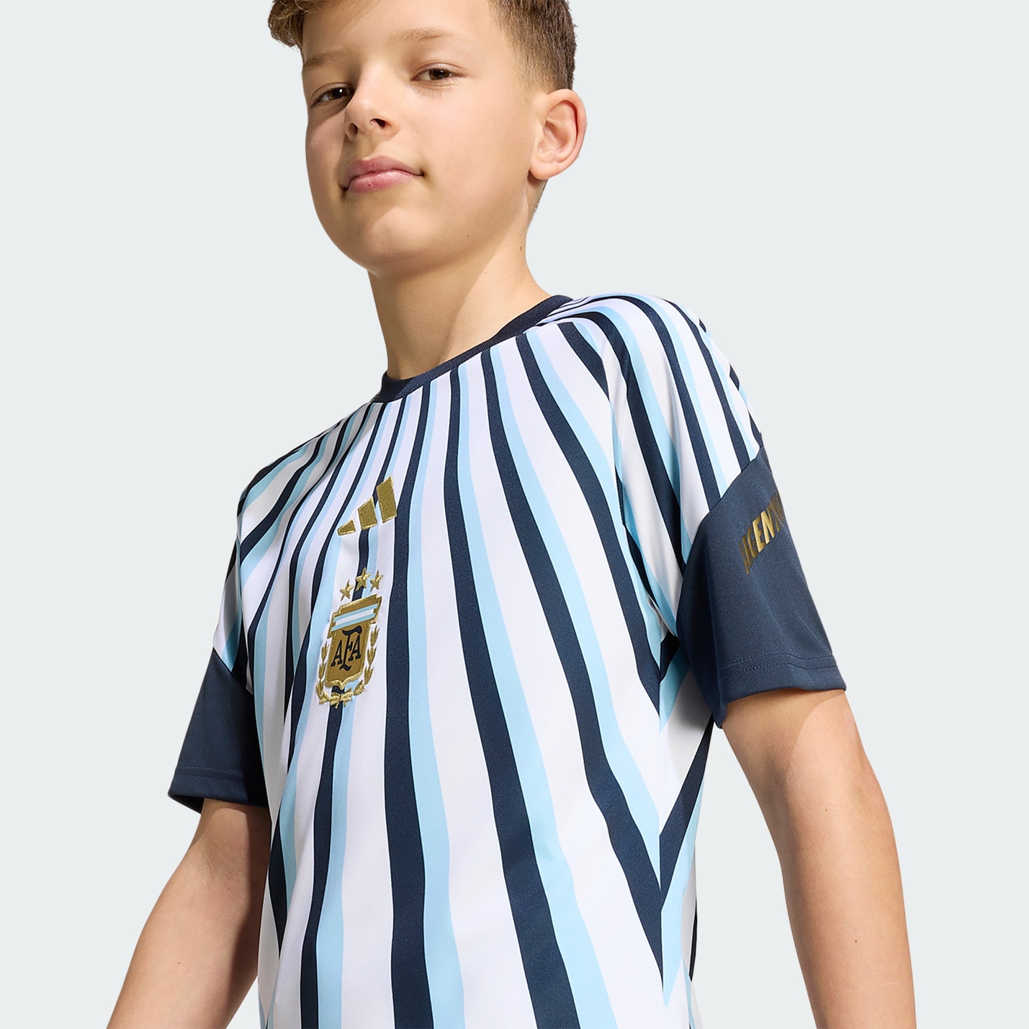 Argentina 26 Home Kids Pre Match Jersey