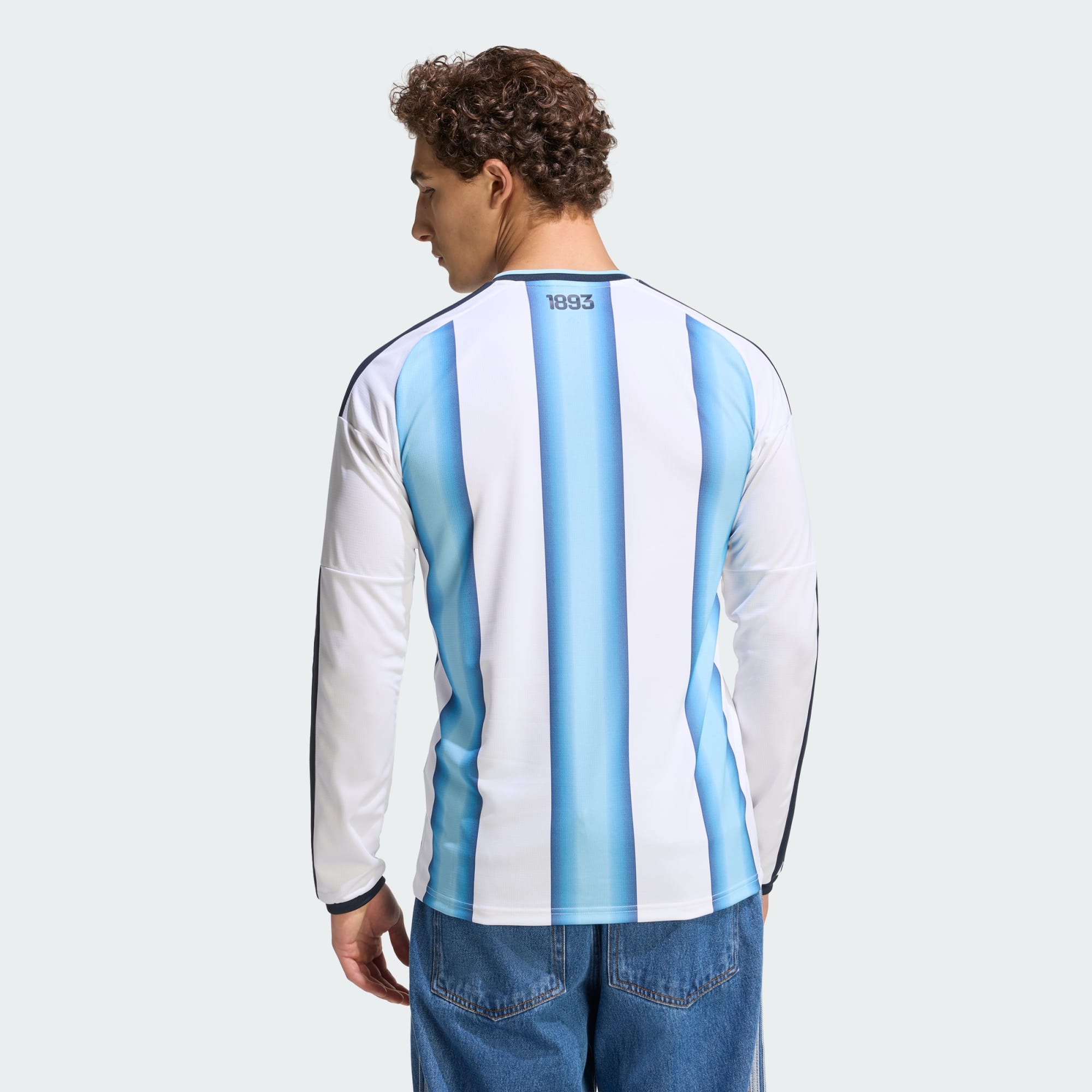 Argentina 26 Home Long Sleeve Jersey