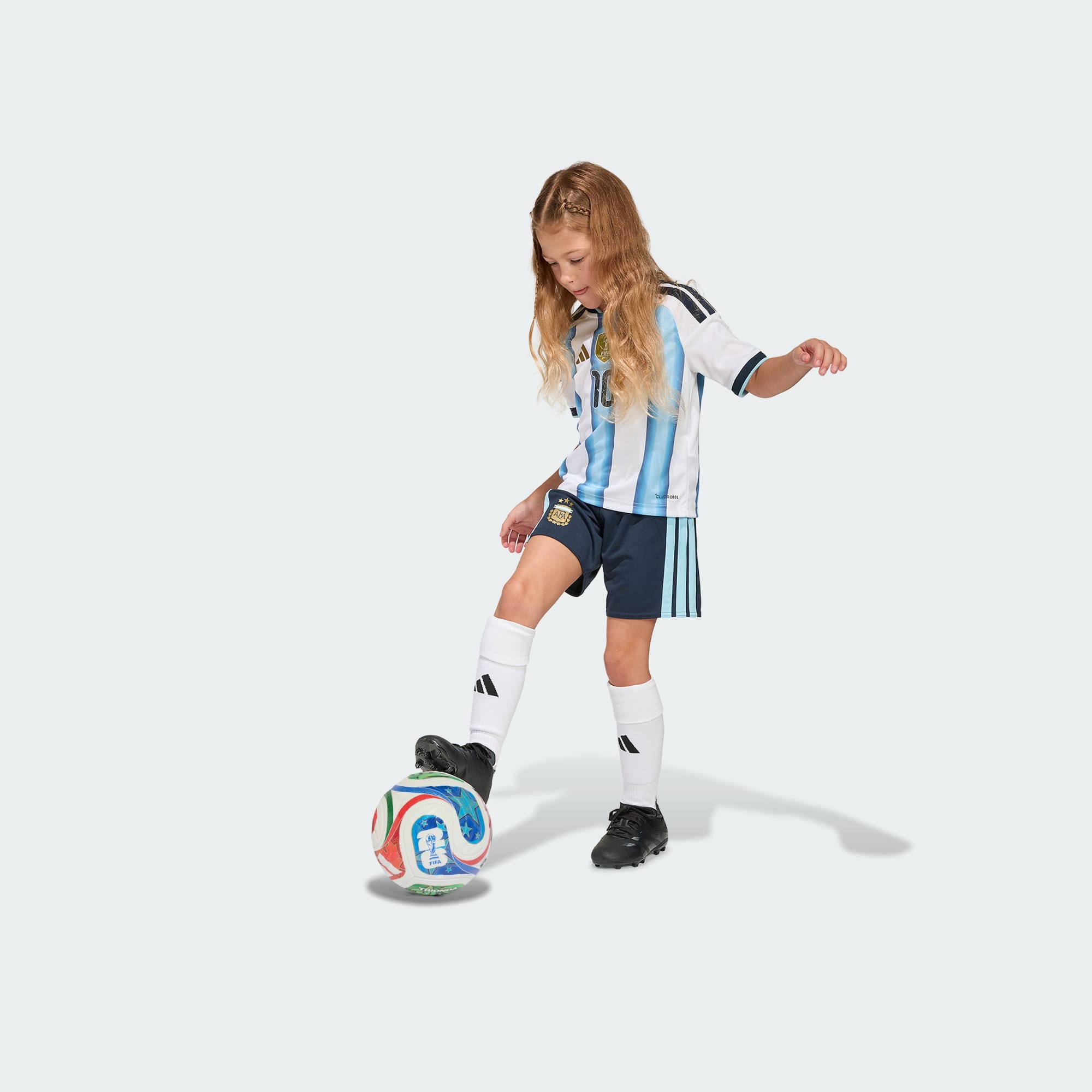 Argentina 26 Messi Home Kids Set