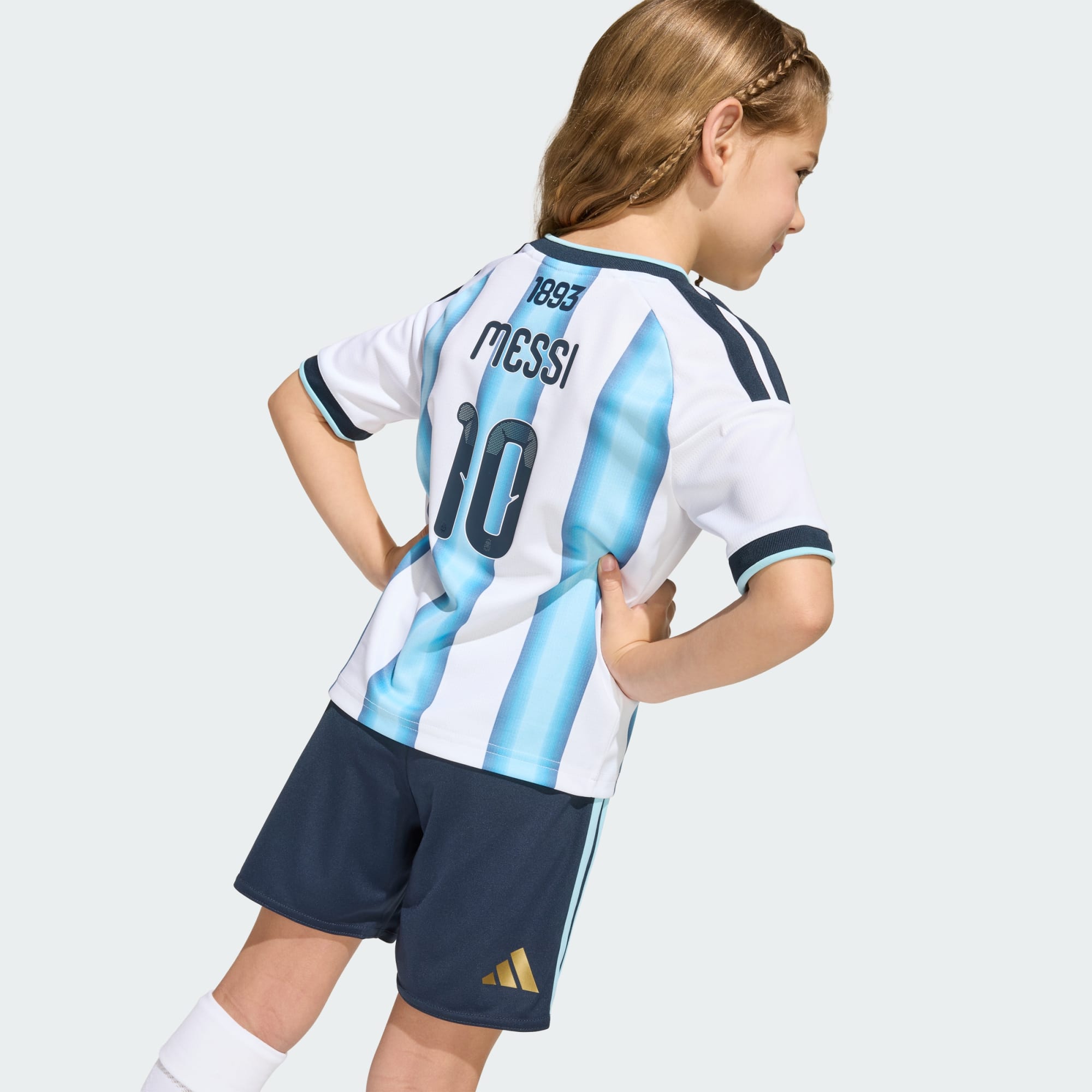 Argentina 26 Messi Home Kids Set
