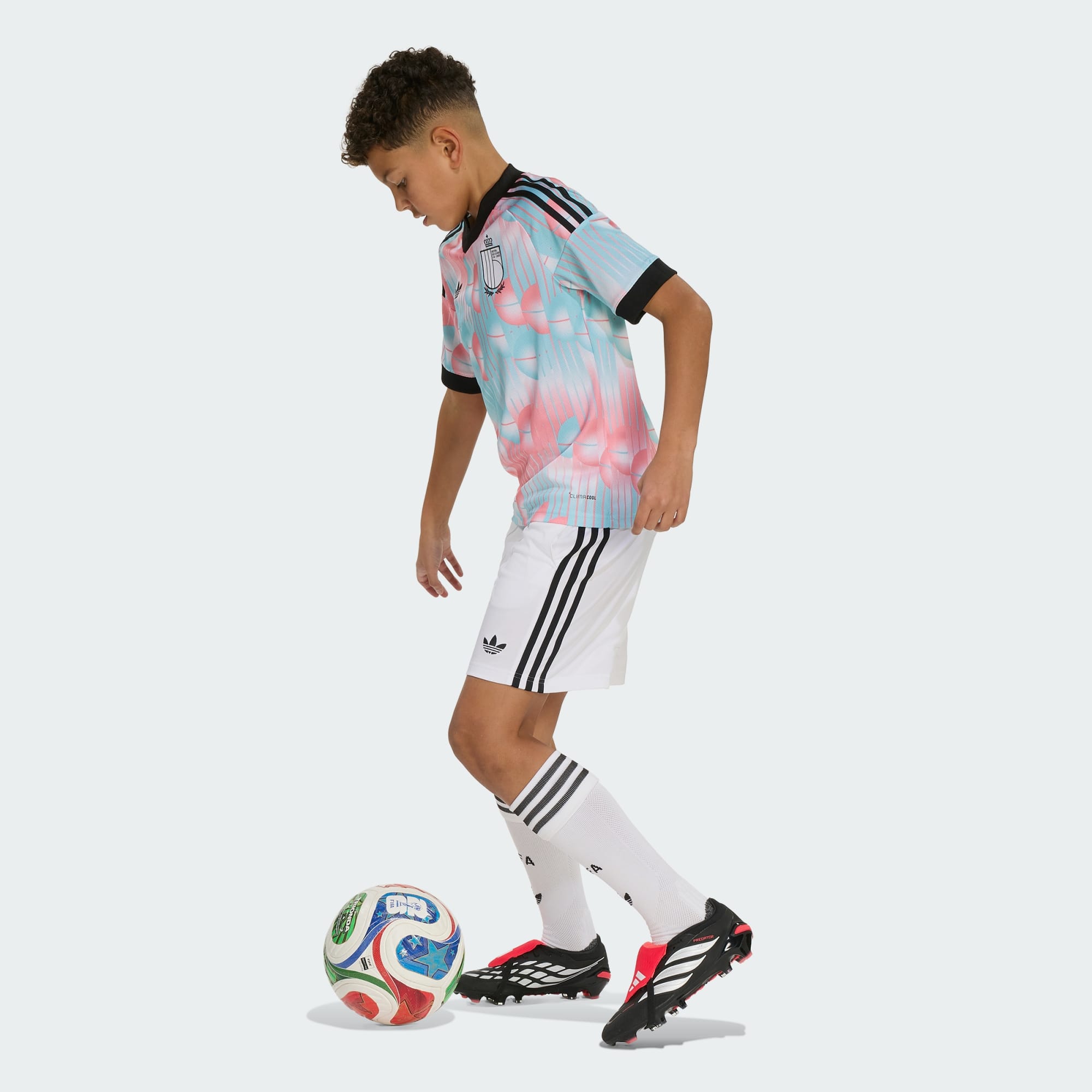 Belgium 26 Away Kids Shorts