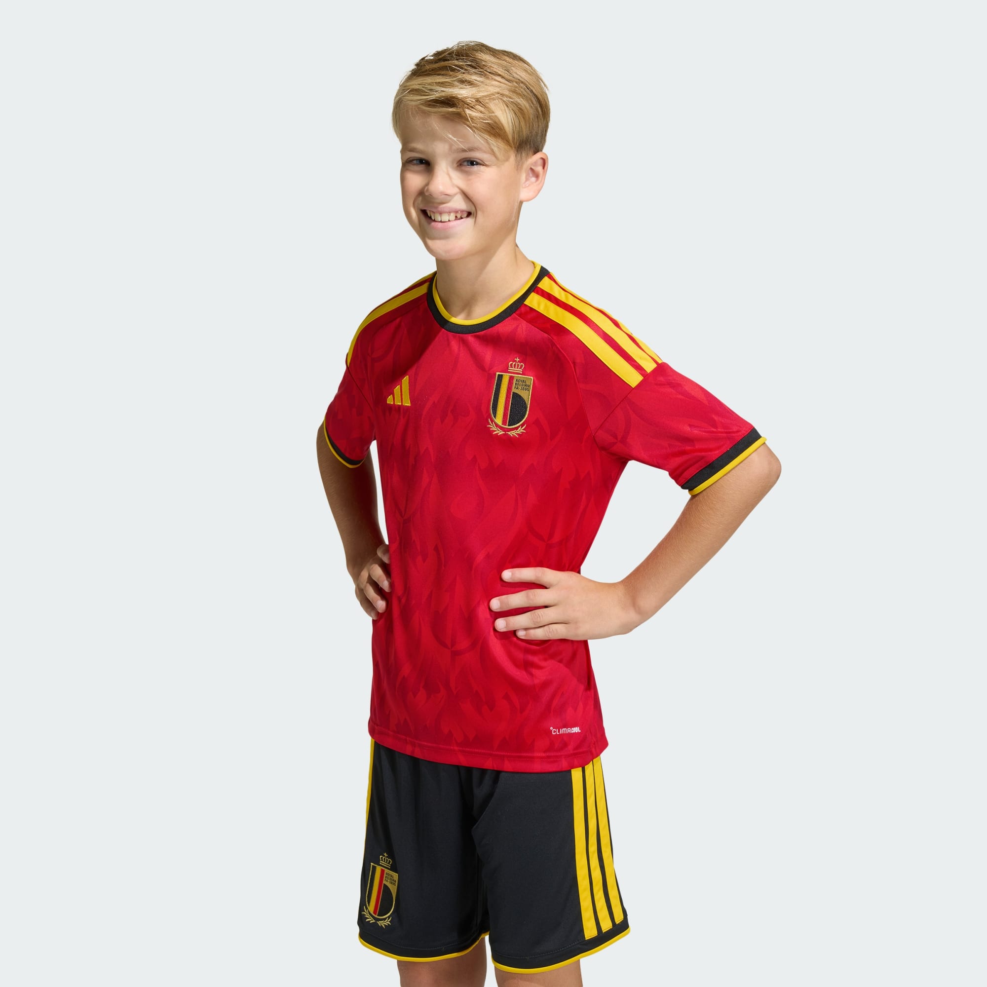 Belgium 26 Home Kids Jersey