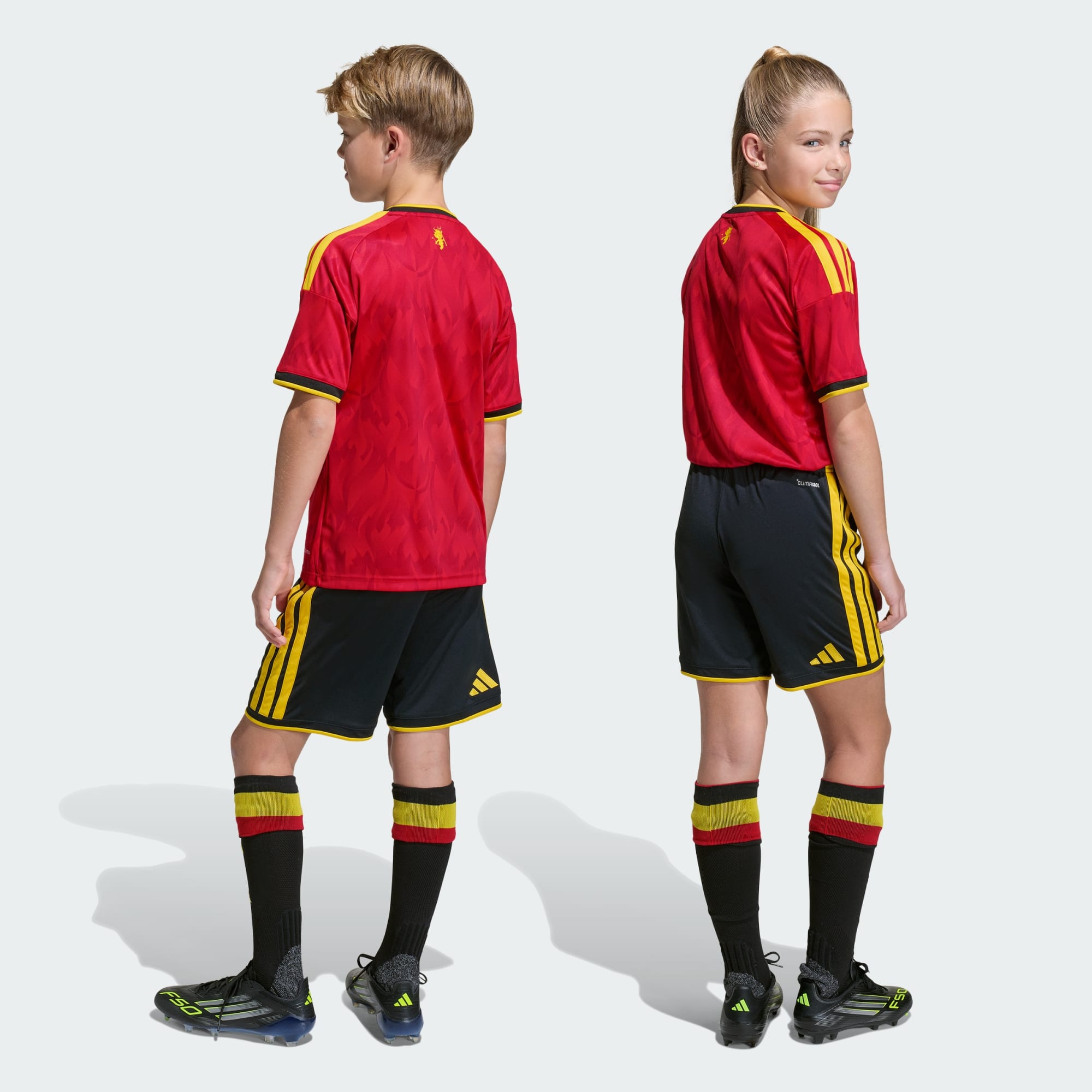 Belgium 26 Home Kids Shorts