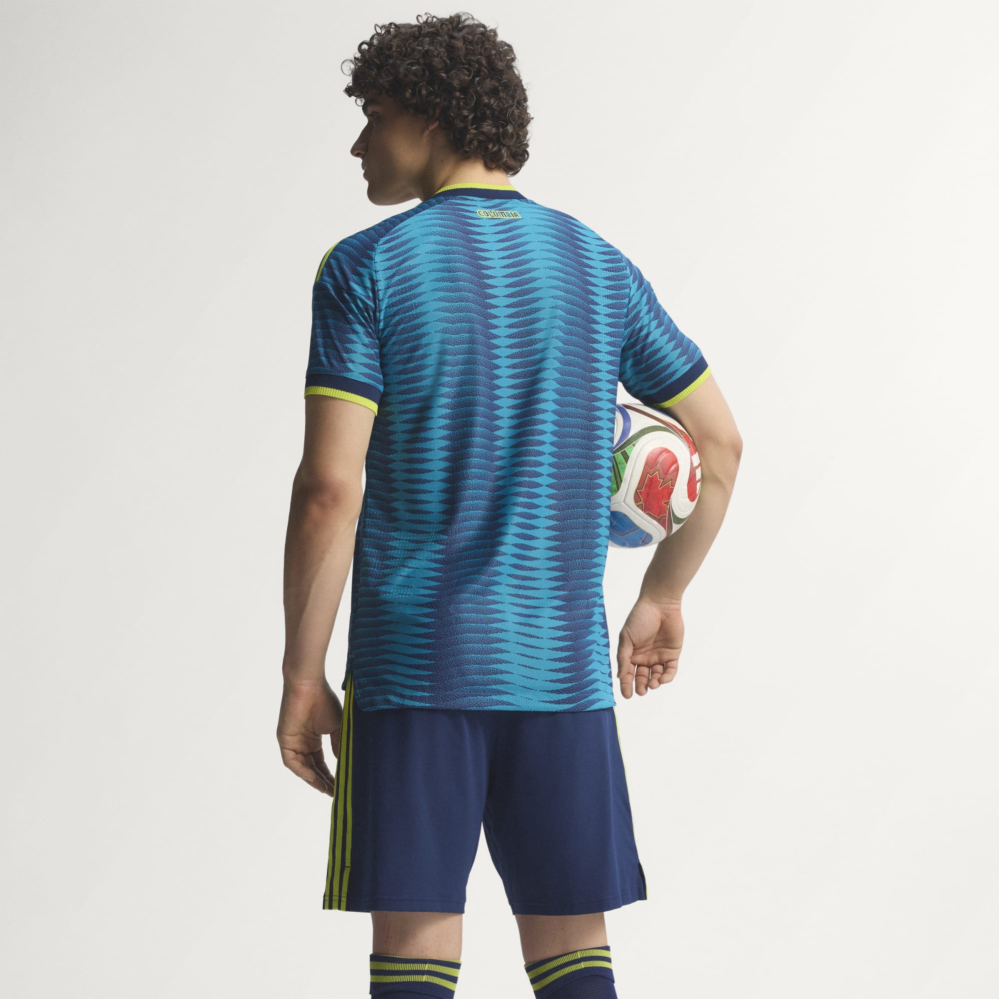 Colombia 26 Away Authentic Jersey