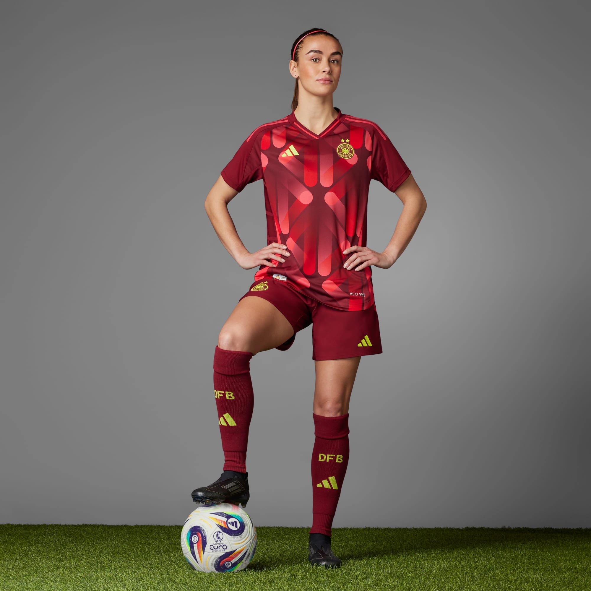 Germany 25 (Women's Team) Away Authentic Shorts
