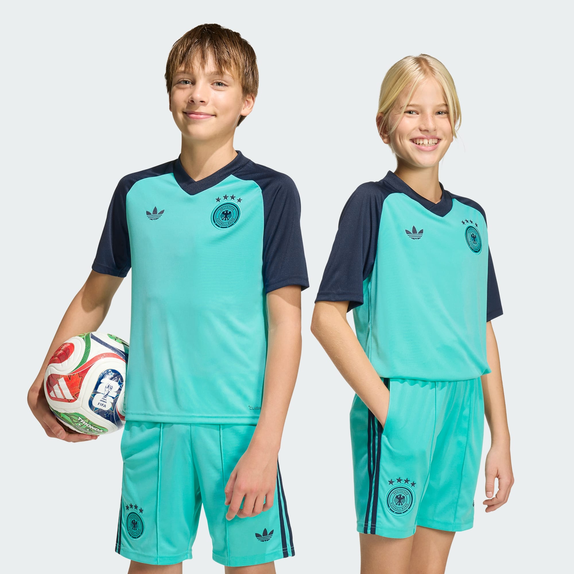 Germany 26 Away Pre Match Kids Jersey
