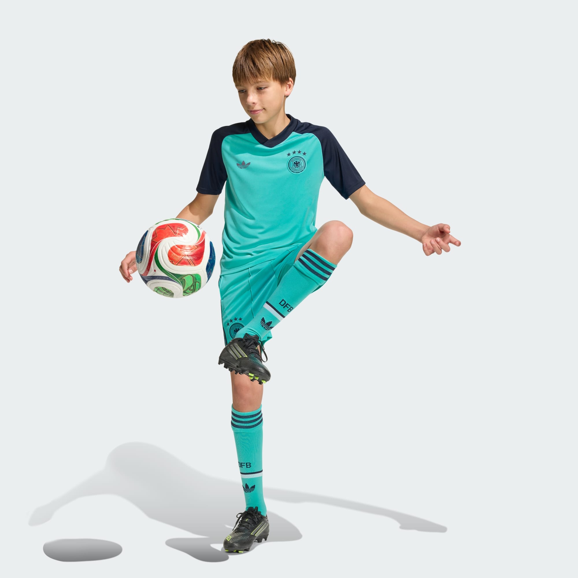 Germany 26 Away Pre Match Kids Jersey