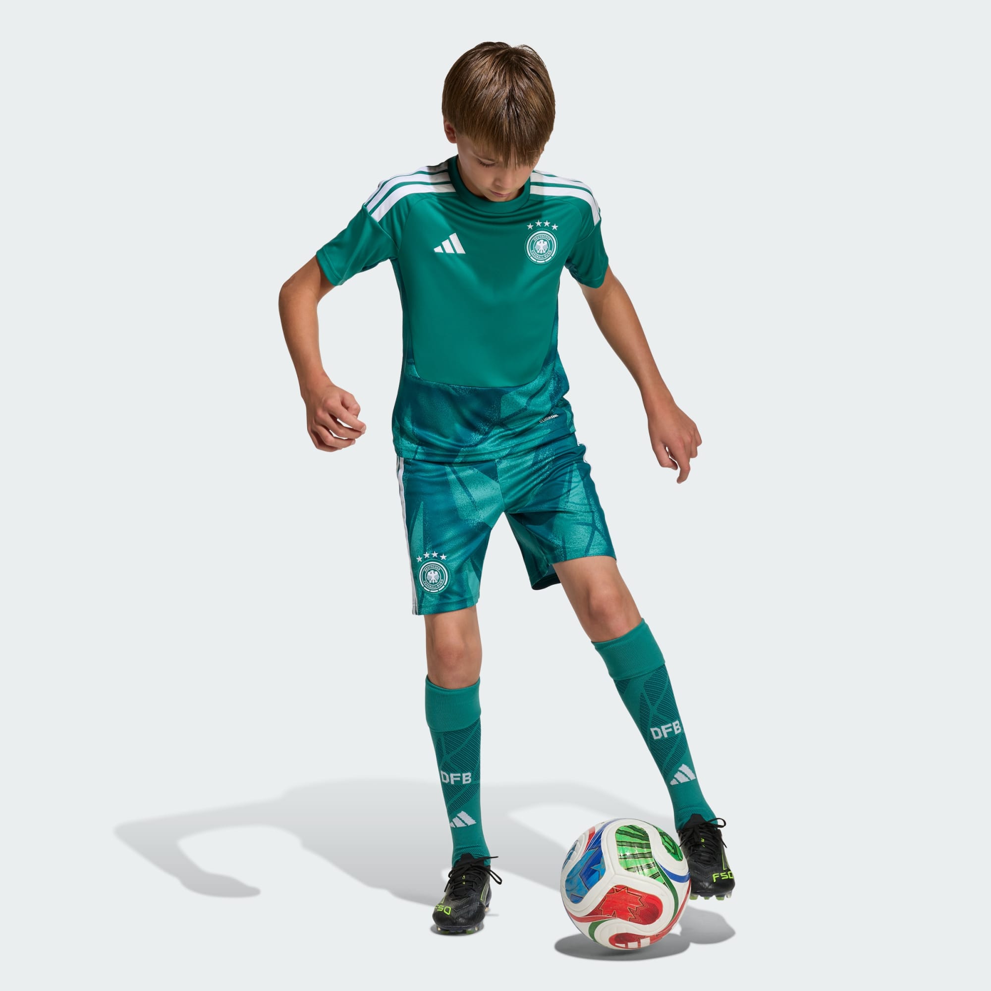 Germany 26 Home Goalkeeper Kids Jersey