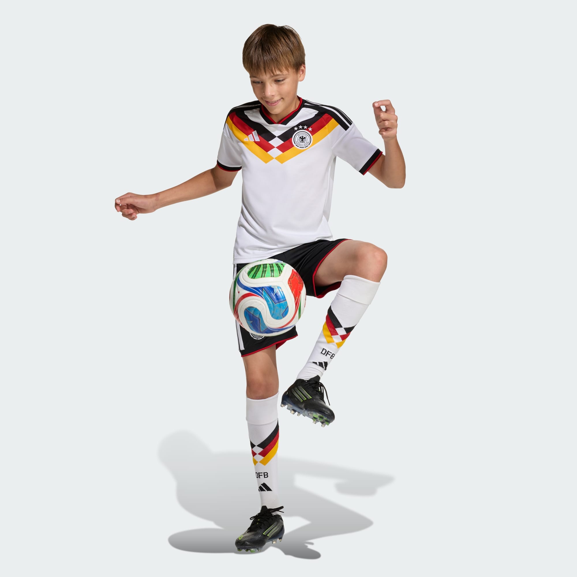 Germany 26 Home Kids Shorts