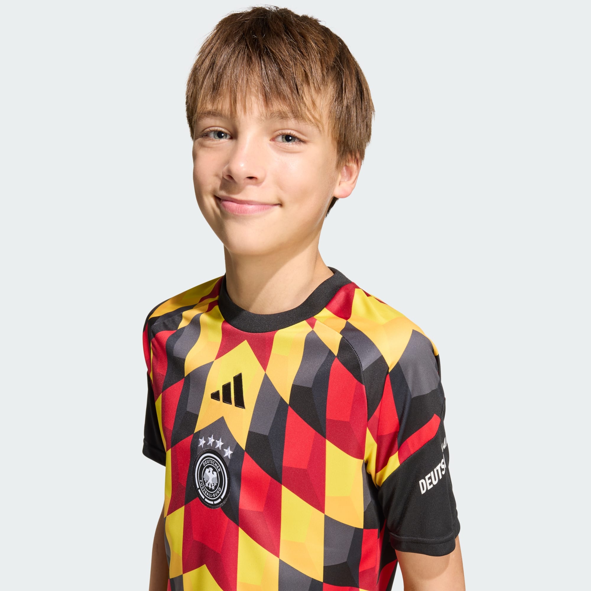 Germany 26 Home Pre Match Kids Jersey