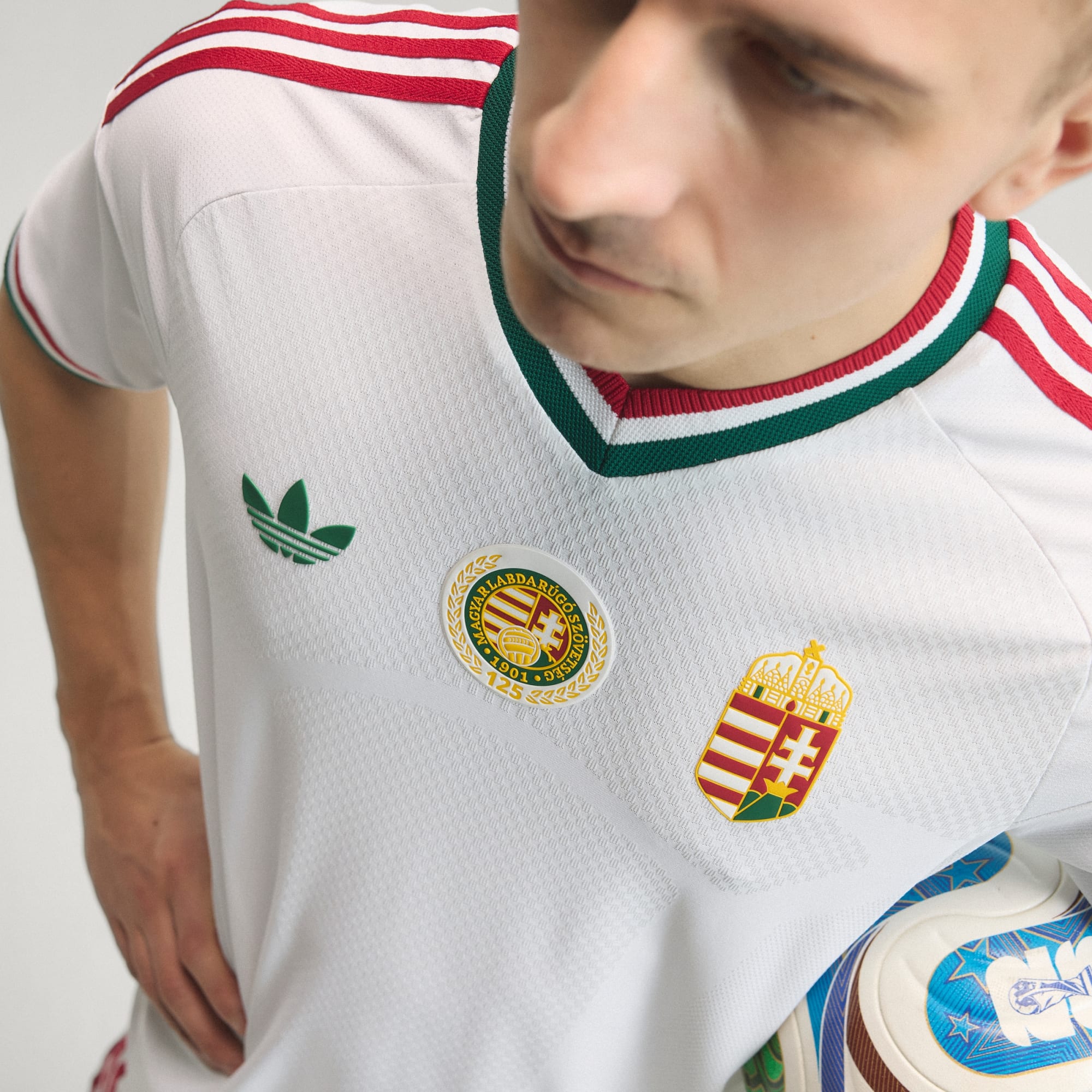 Hungary 26 Away Authentic Jersey