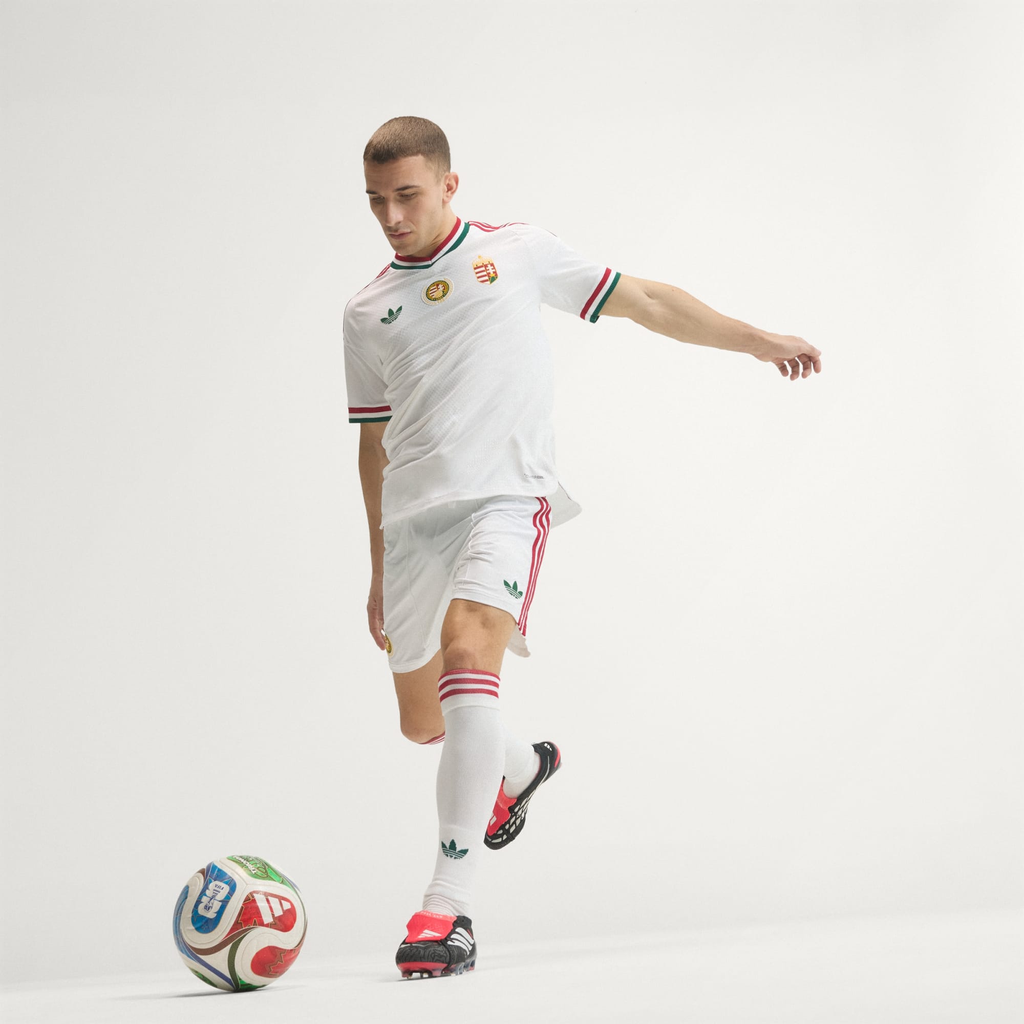 Hungary 26 Away Authentic Jersey