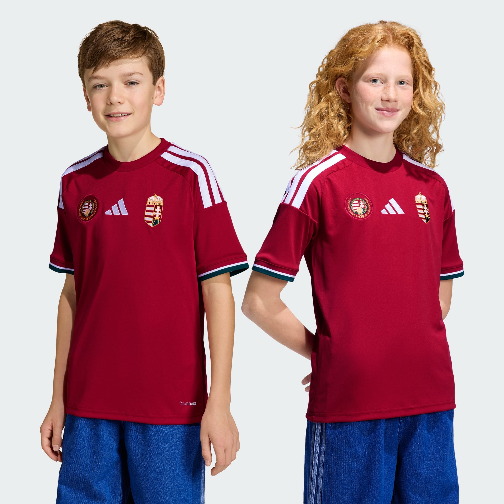Hungary 26 Home Kids Jersey
