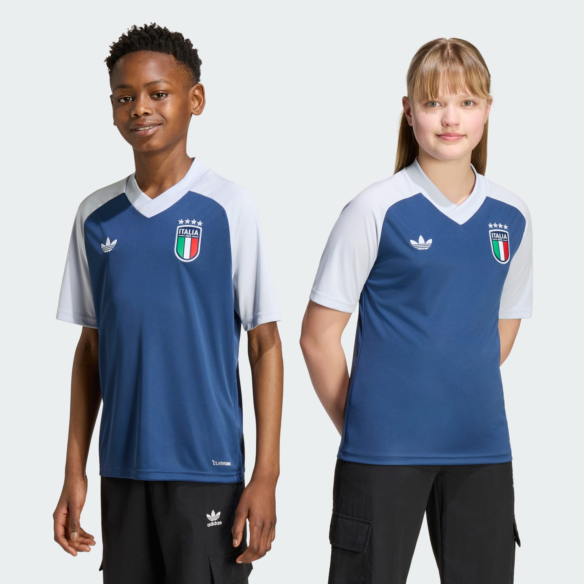 Italy 26 Away Kids Pre-Match Jersey