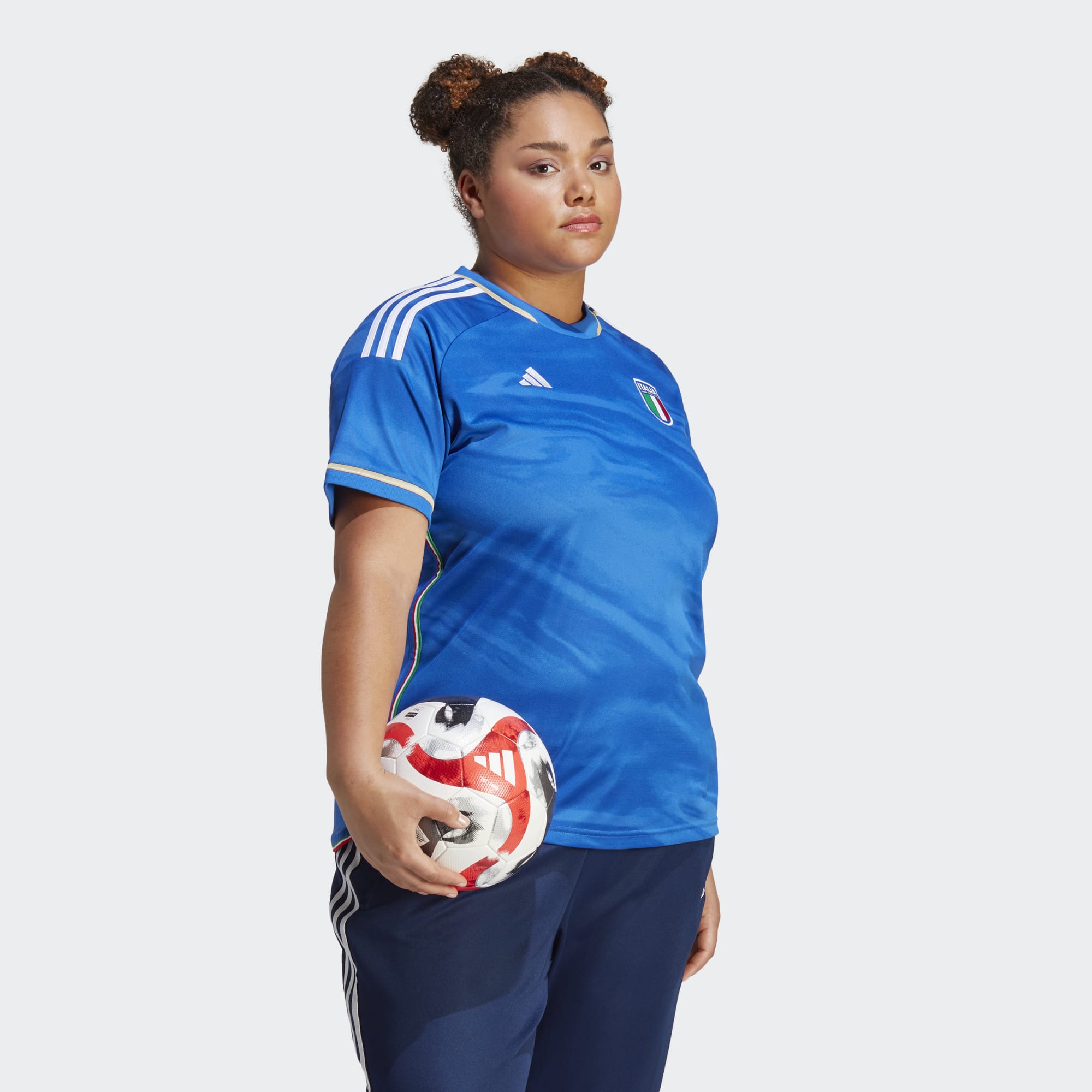 Italy Women's Team 23 Home Jersey (Plus Size)