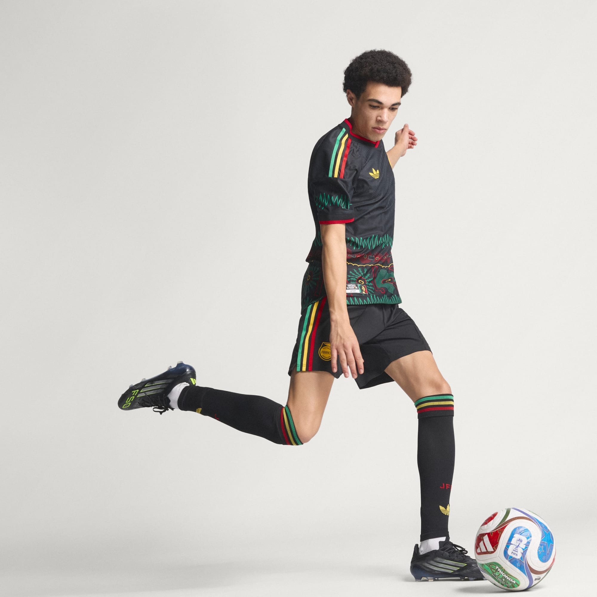 Jamaica 26 x Bob Marley Away Authentic Jersey