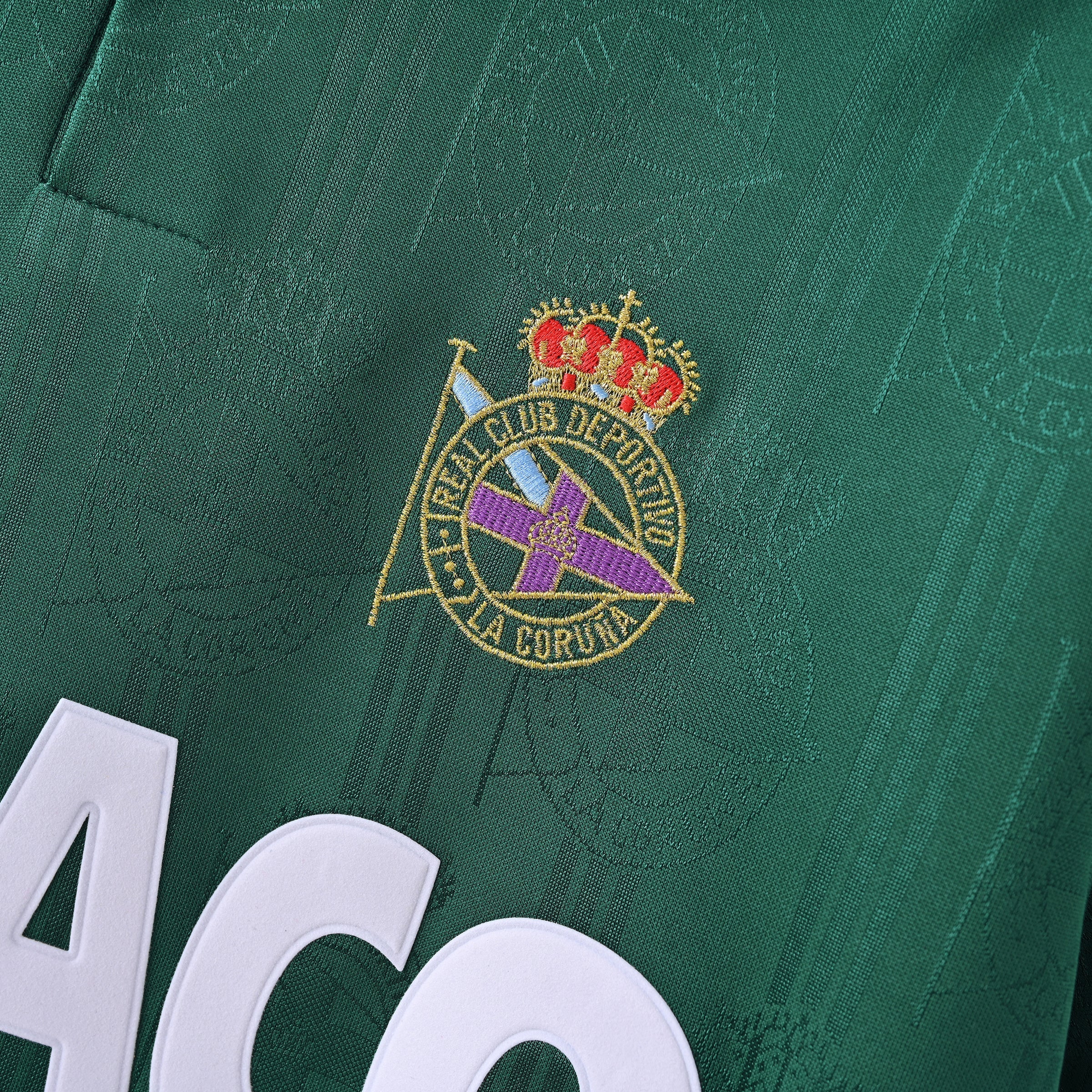 PSG 2001/02 Home Retro Football Shirt - close up details of Navy Nike retro kit