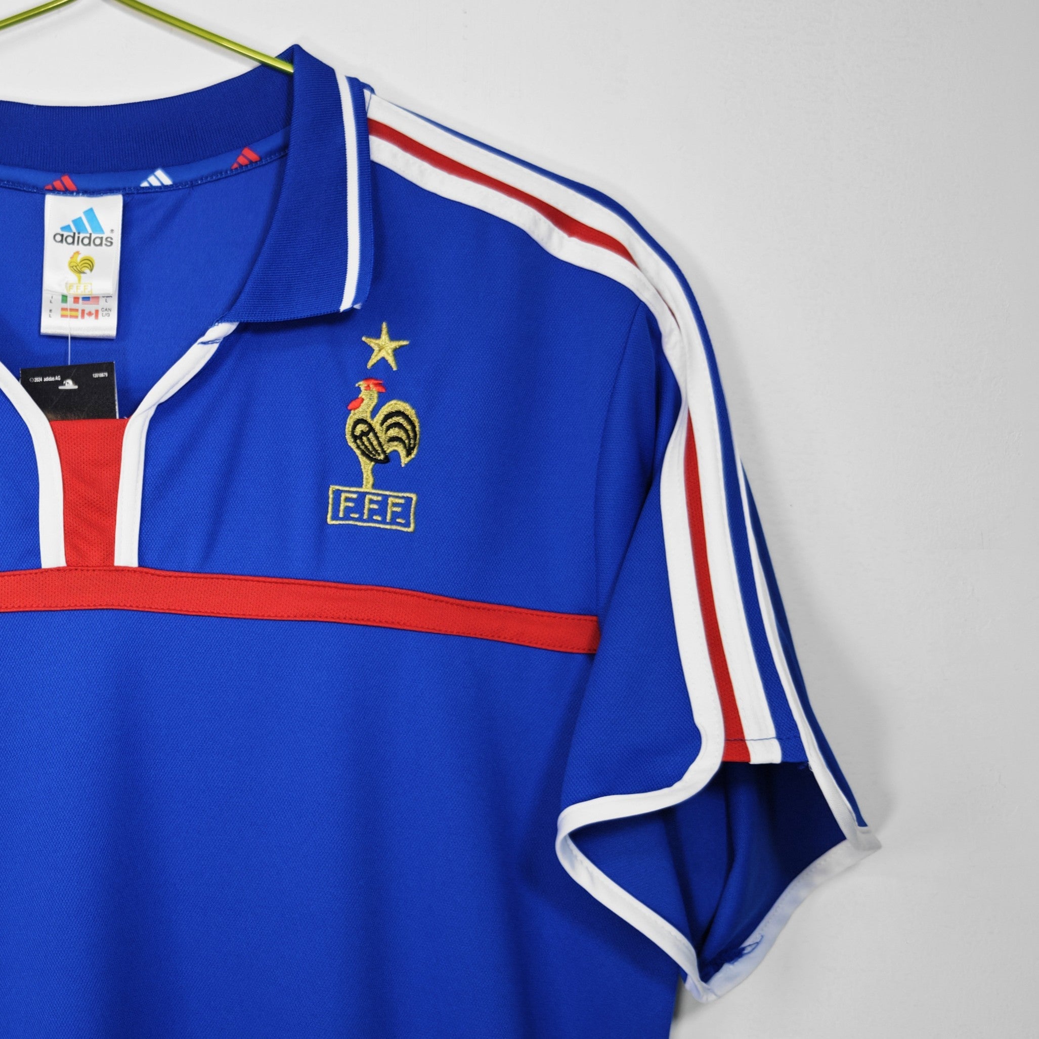 PSG 2001/02 Home Retro Football Shirt - Nike retro football shirt in Navy additional view