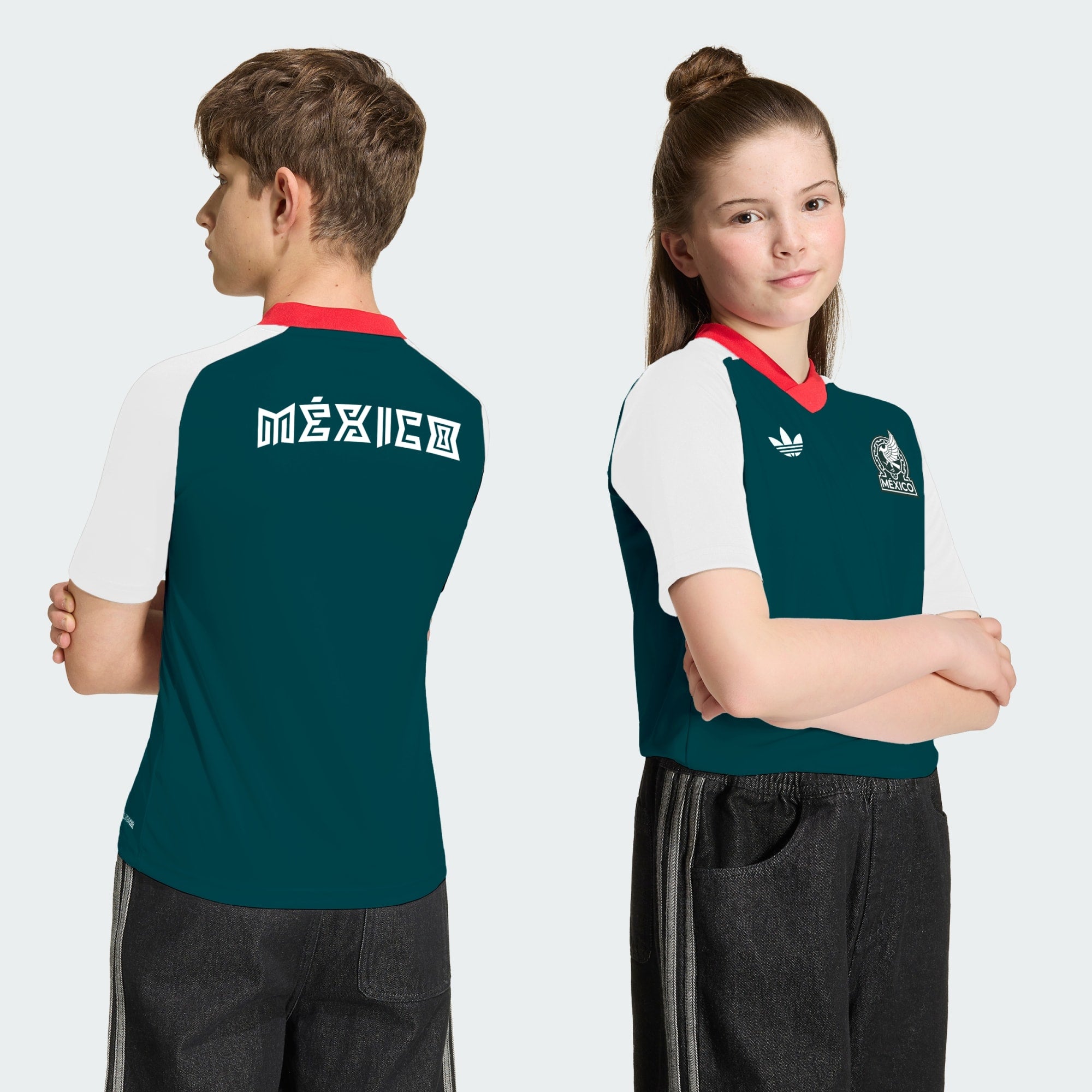 Mexico 26 Away Kids Pre Match Jersey