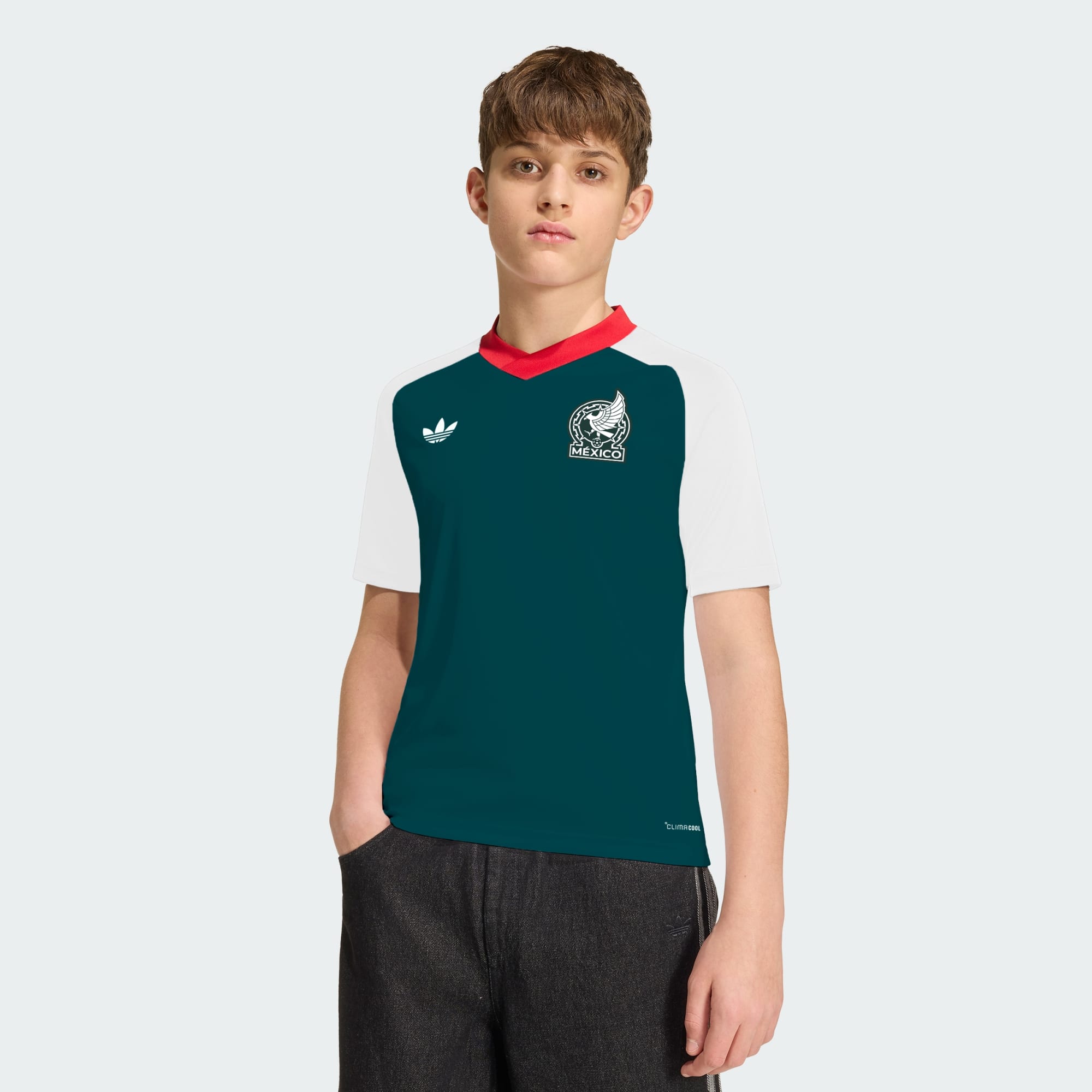 Mexico 26 Away Kids Pre Match Jersey