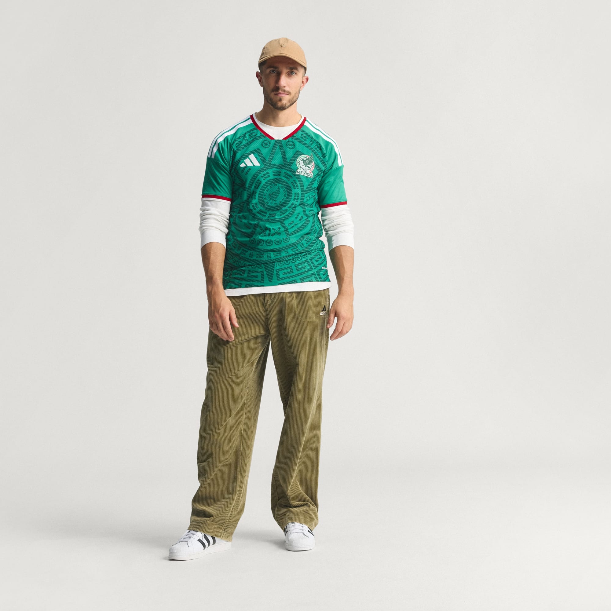 Mexico 26 Home Authentic Jersey