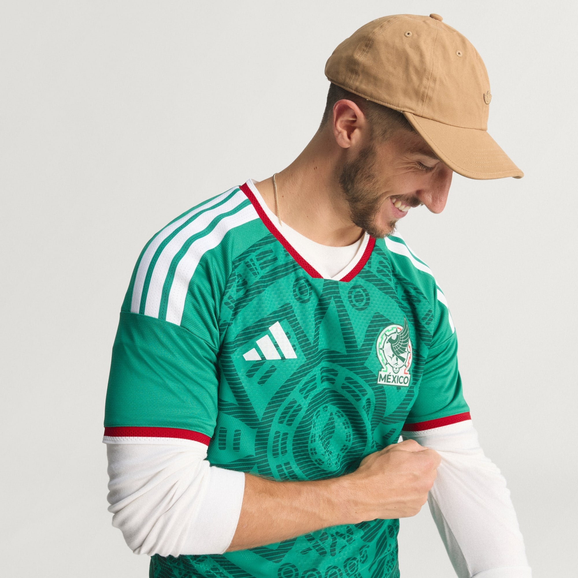 Mexico 26 Home Authentic Jersey