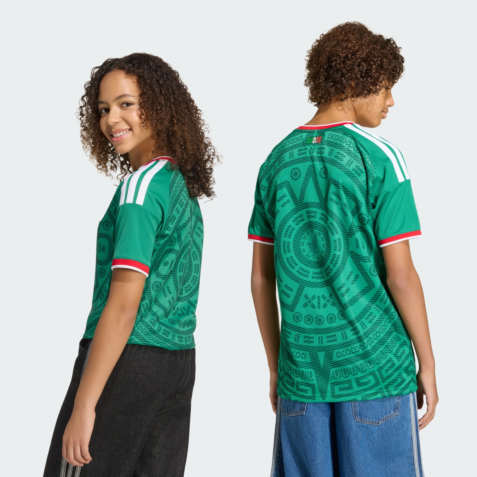 Mexico 26 Home Kids Jersey