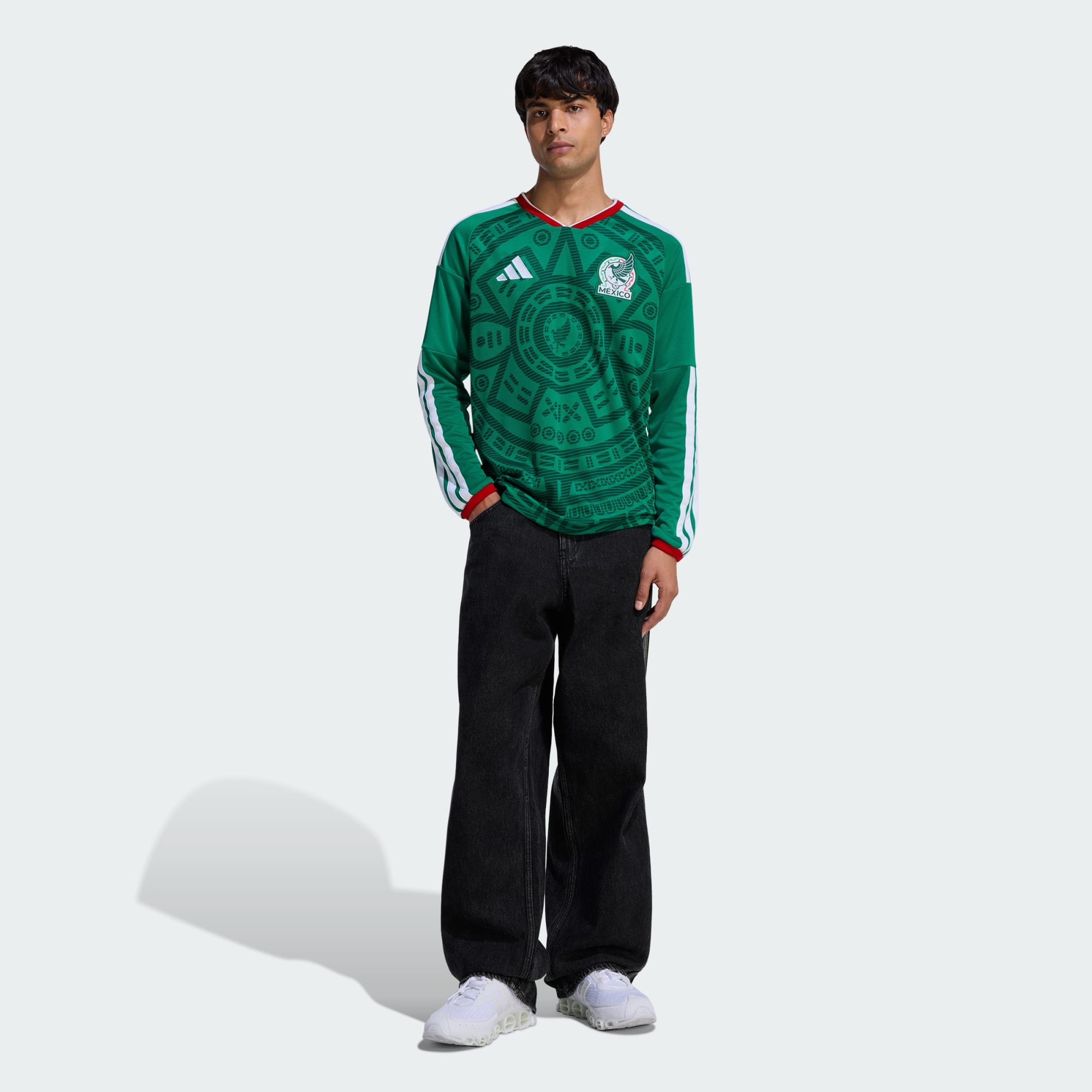 Mexico 26 Home Long Sleeve Jersey