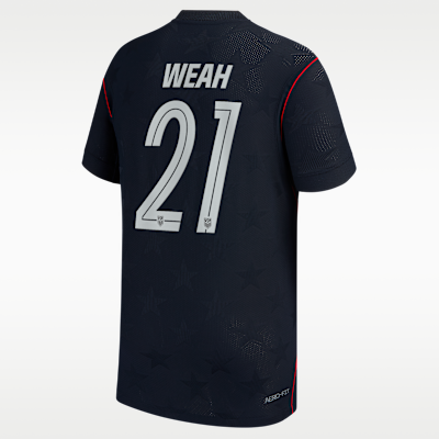 Timothy Weah USMNT 2026 Match Away