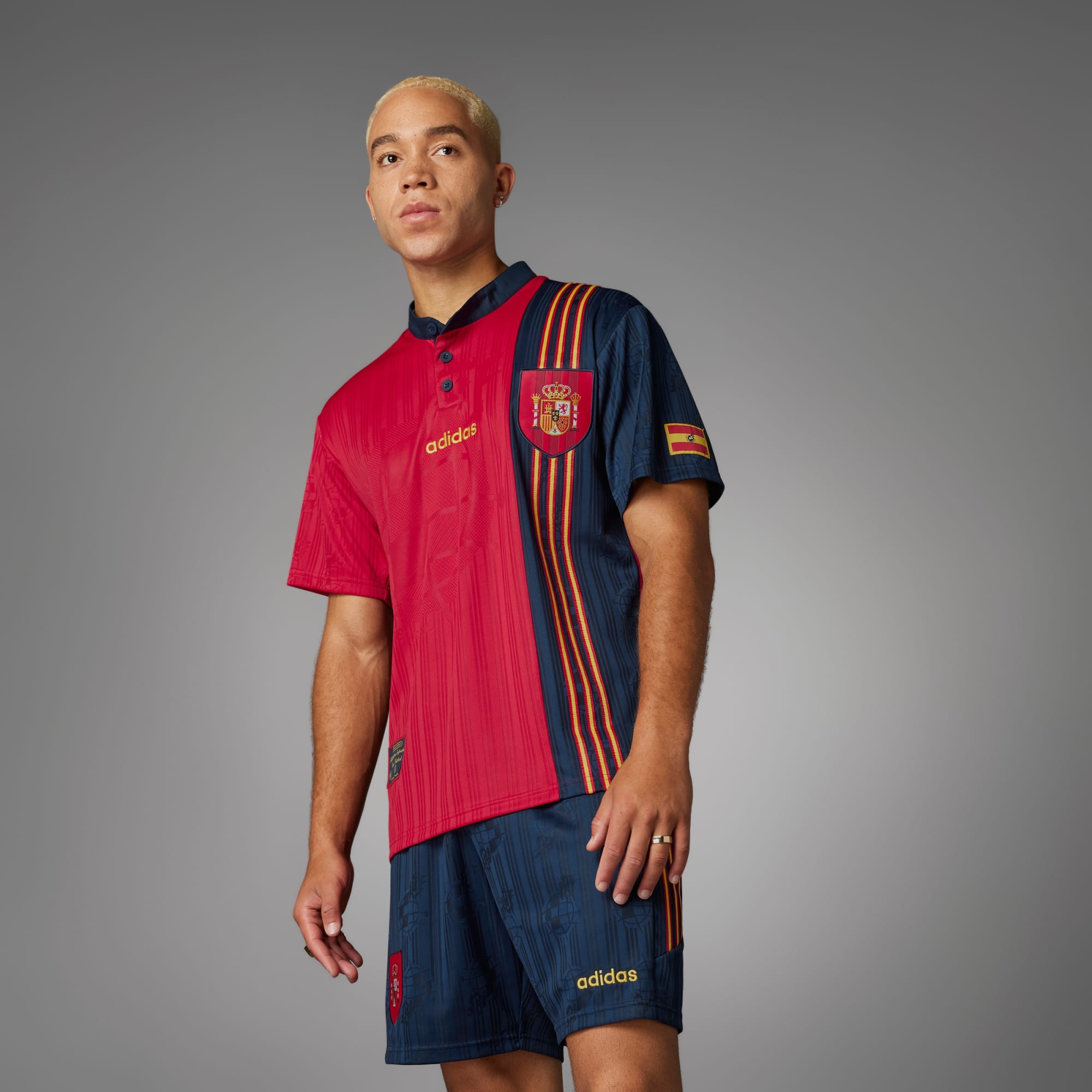 Spain 1996 Home Jersey