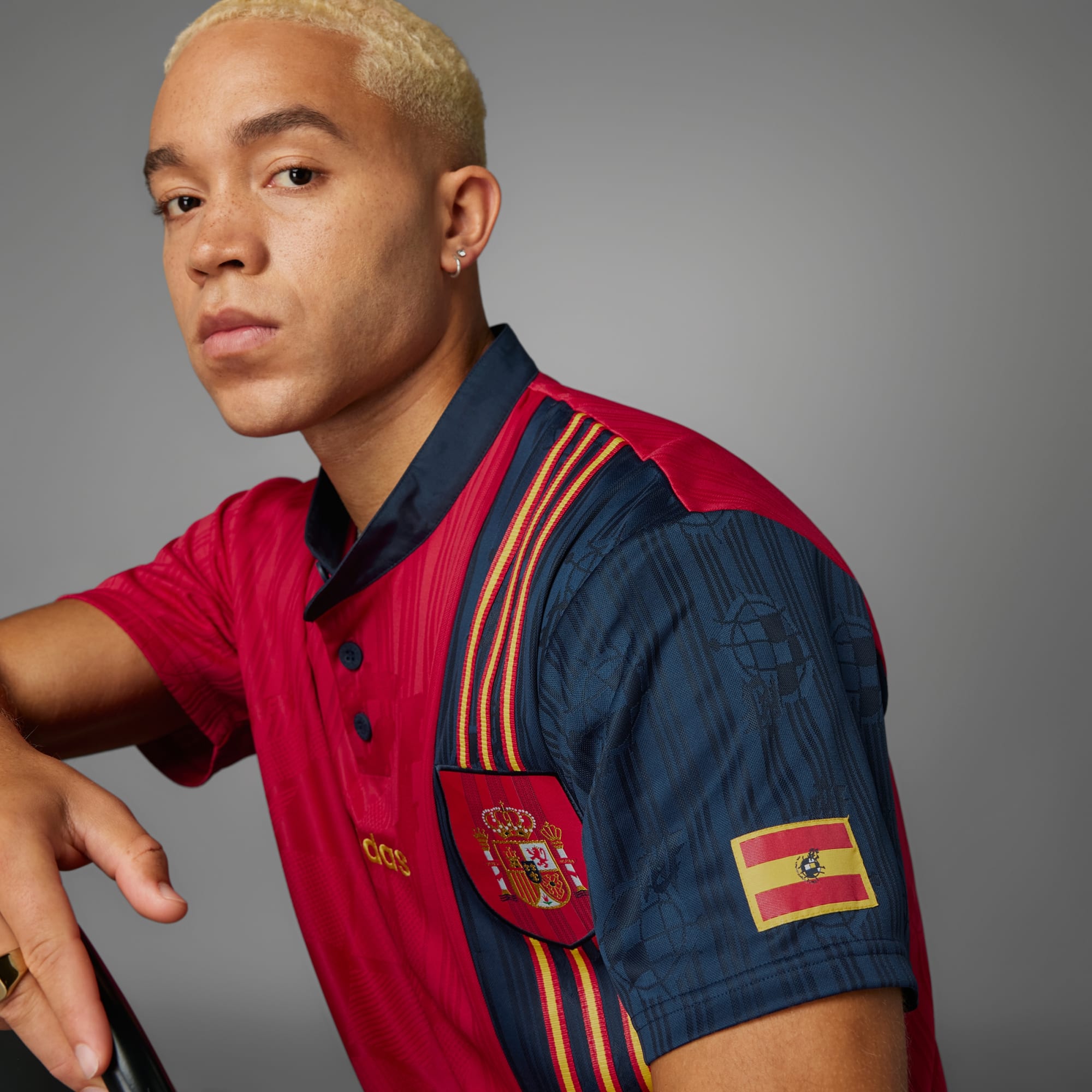 Spain 1996 Home Jersey
