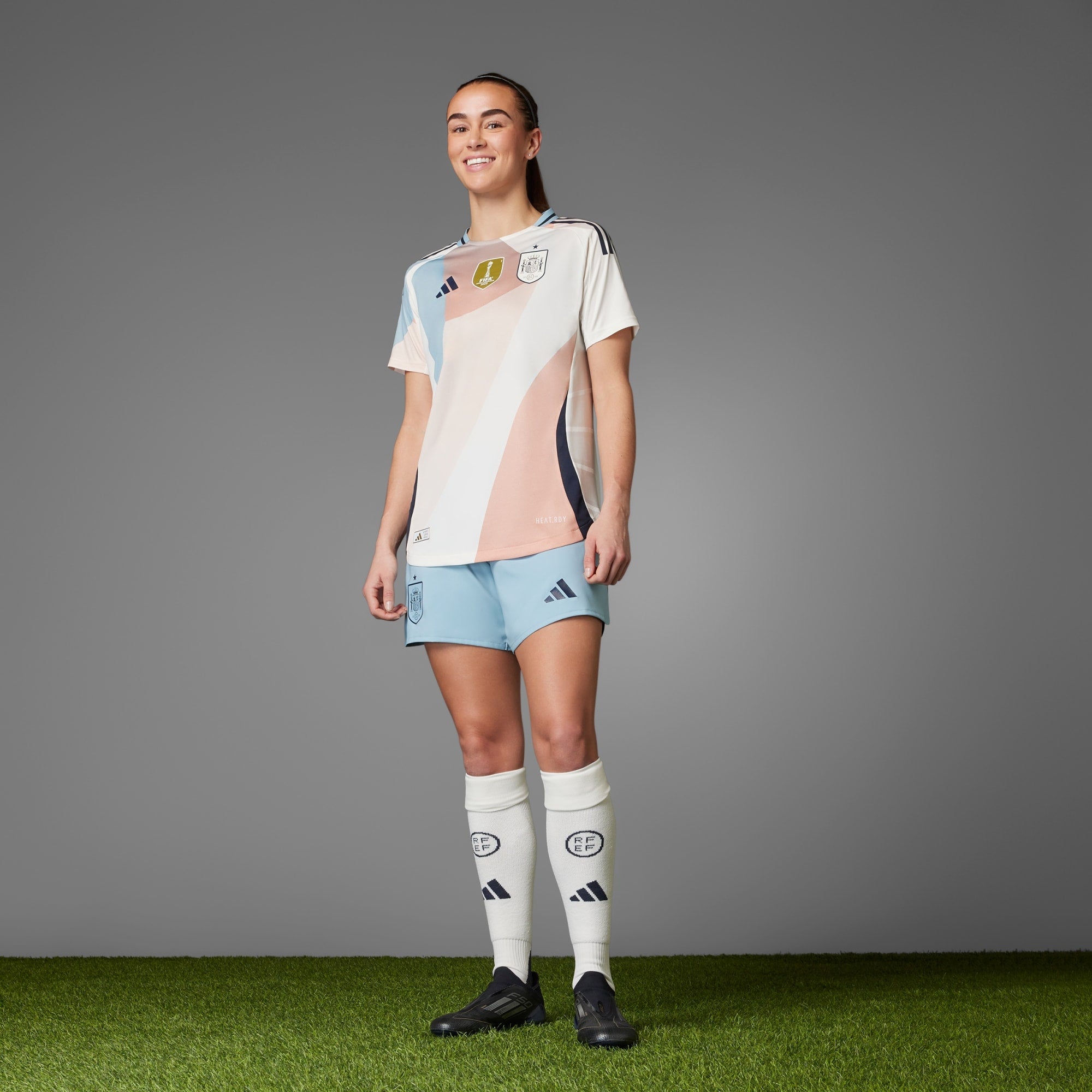 Spain 25 (Women's Team) Away Authentic Jersey