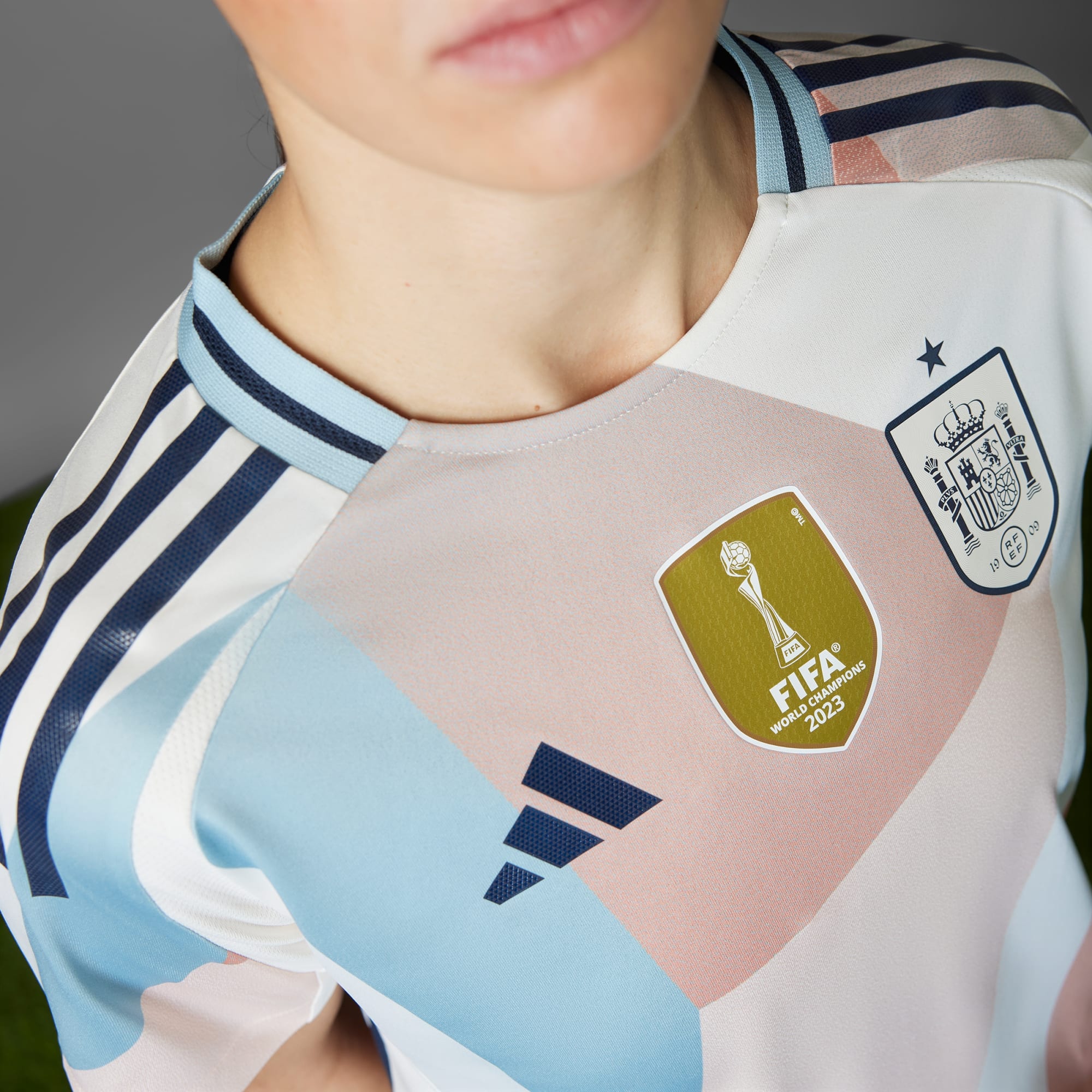 Spain 25 (Women's Team) Away Authentic Jersey