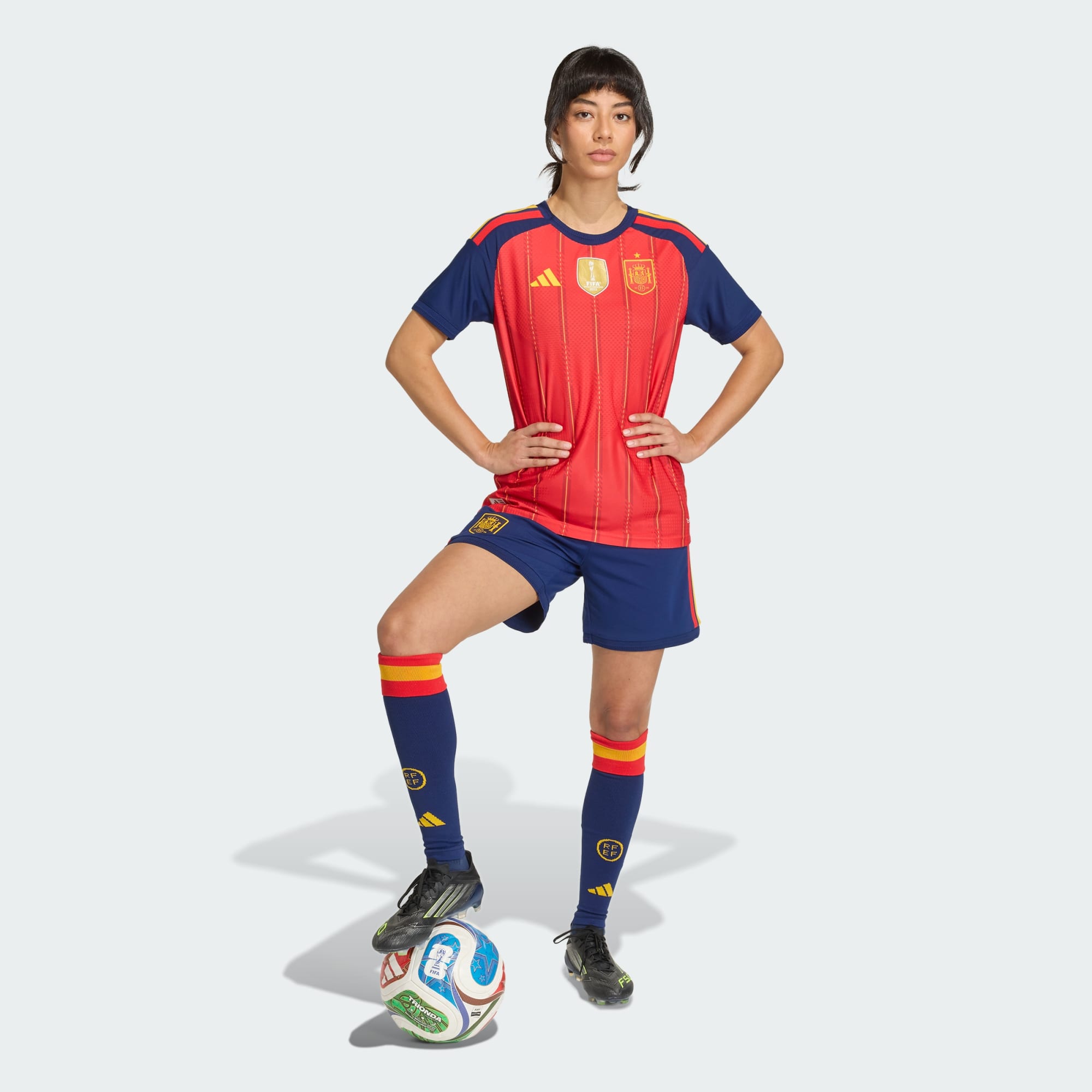 Spain 26 Home Authentic Jersey
