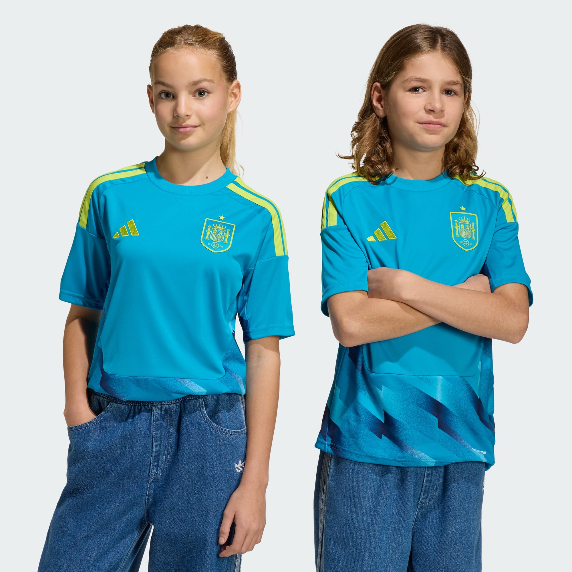 Spain 26 Home Kids Goalkeeper Jersey
