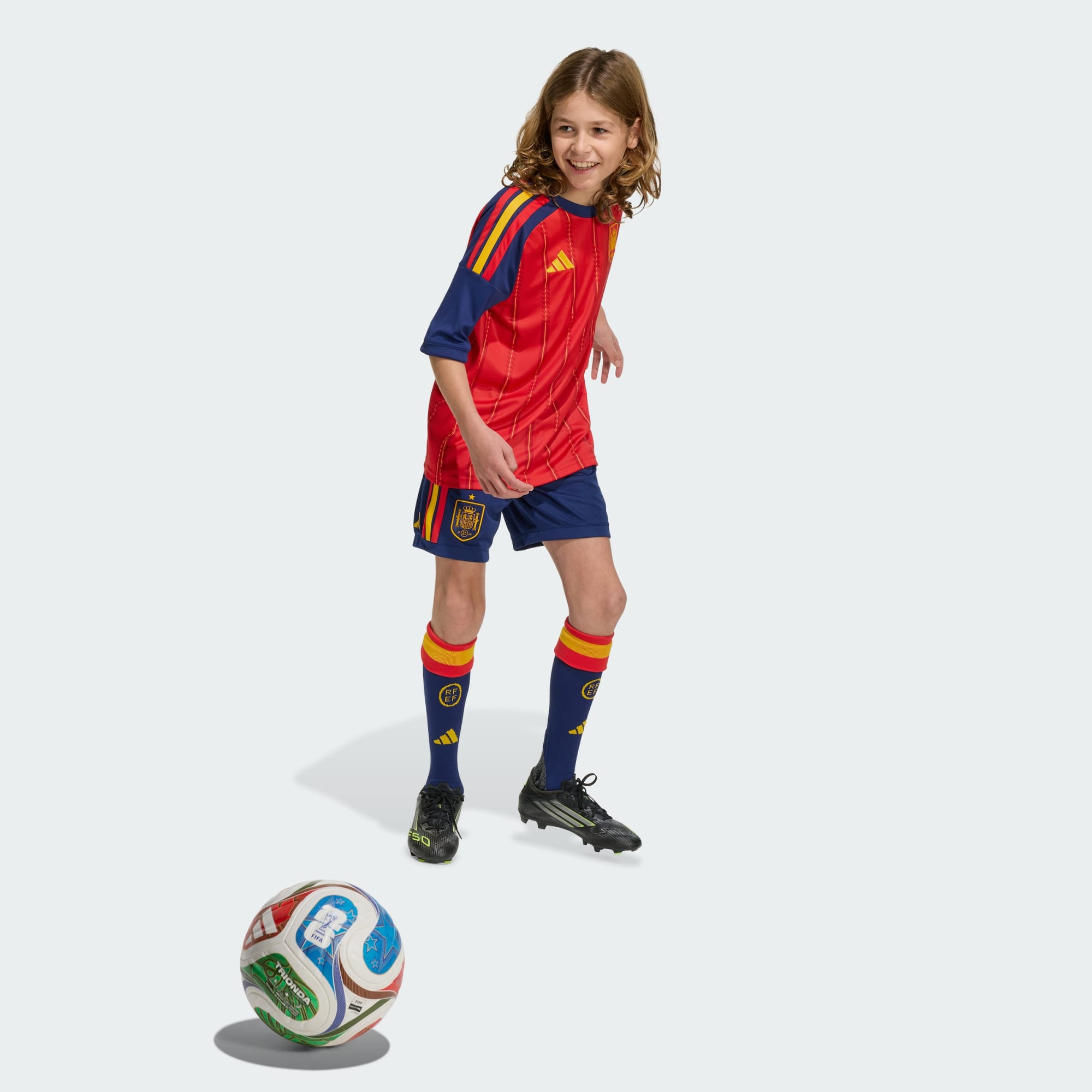 Spain 26 Home Kids Shorts