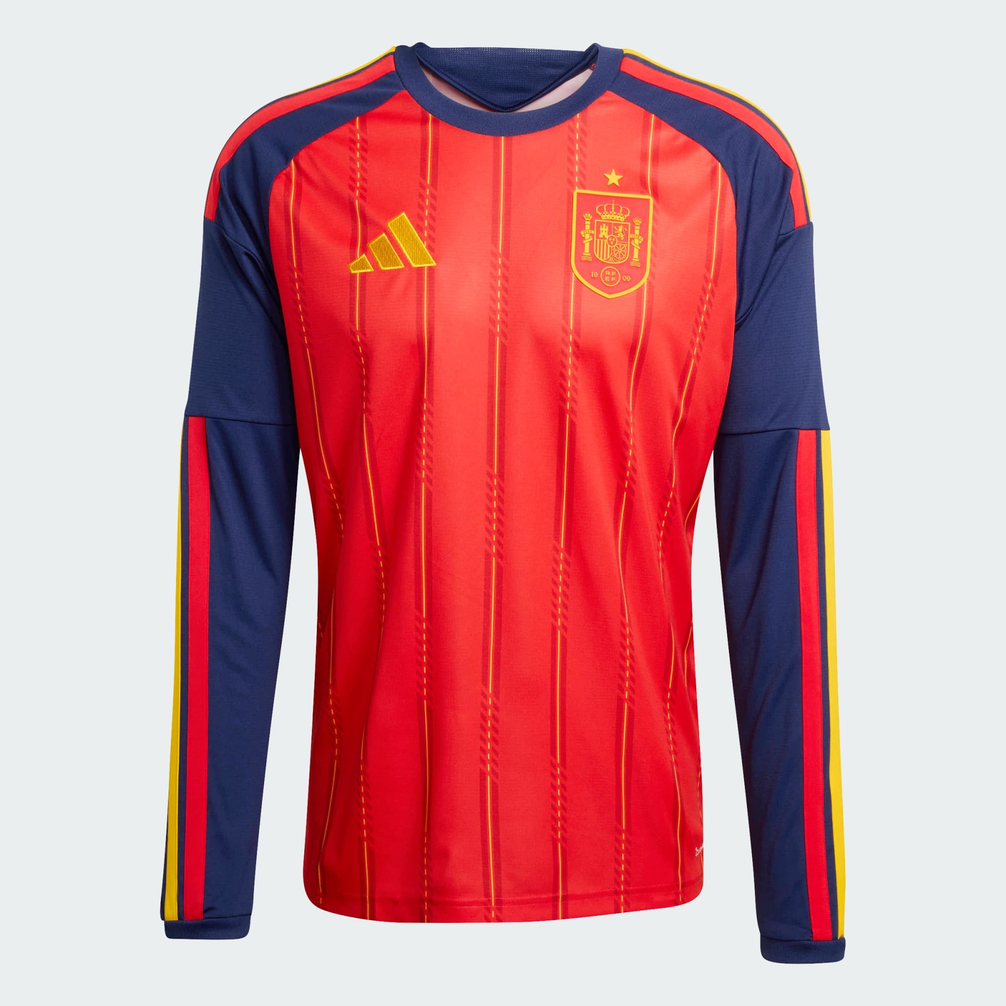 Spain 26 Home Long Sleeve Jersey