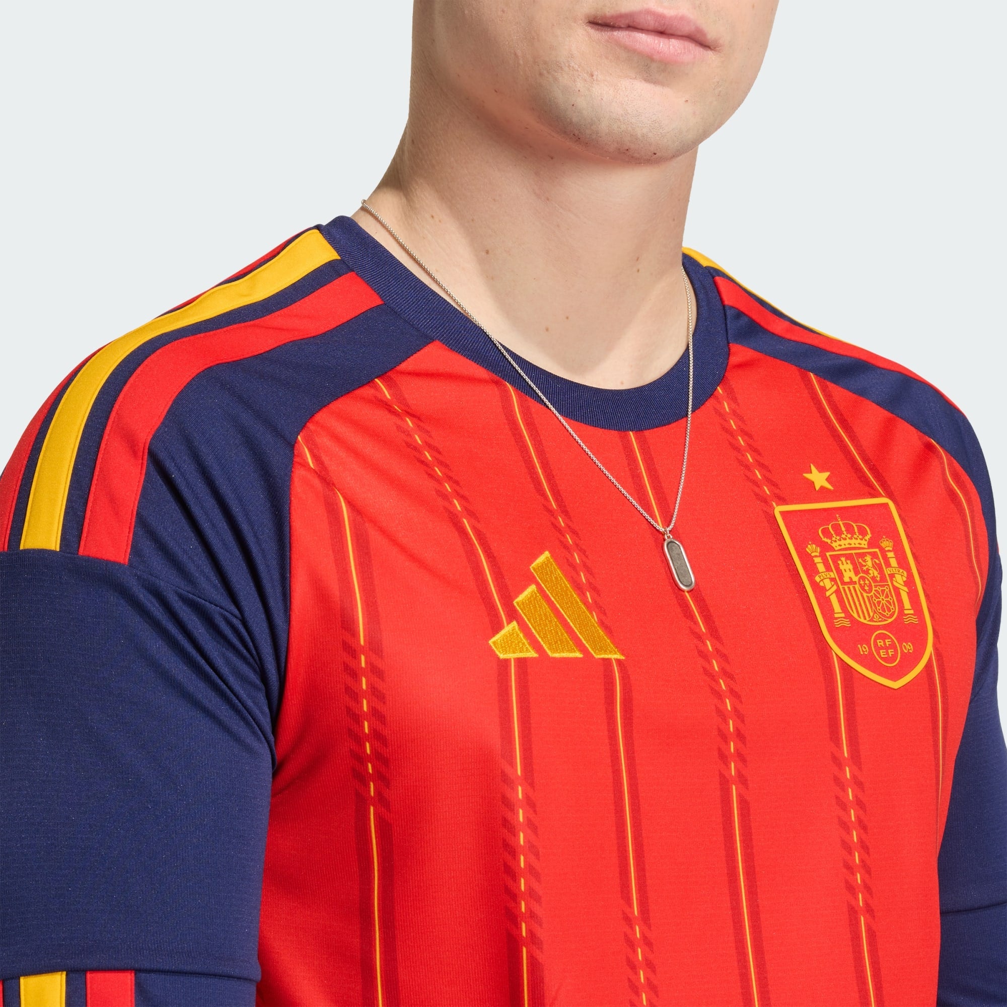 Spain 26 Home Long Sleeve Jersey