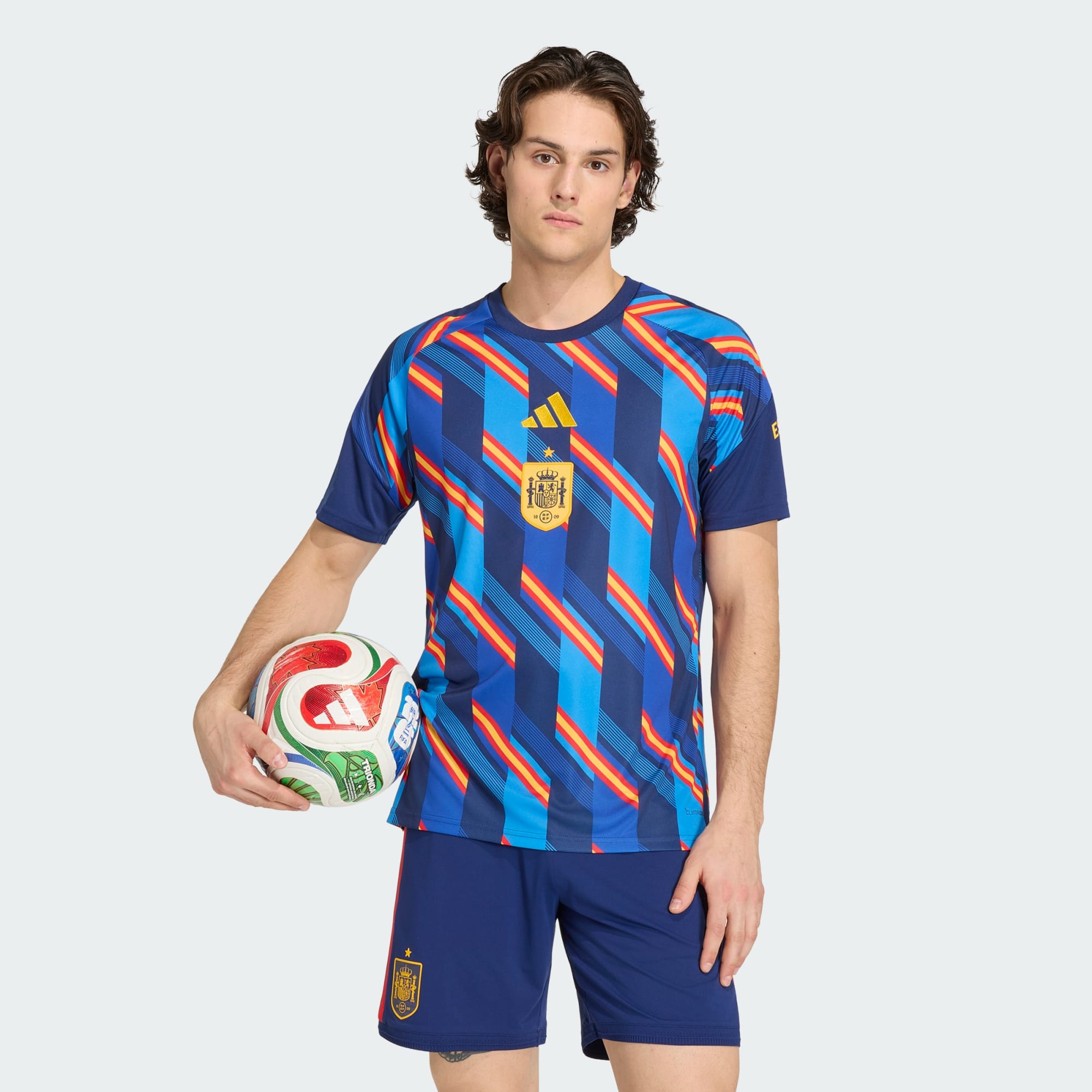 Spain 26 Home Pre Match Jersey