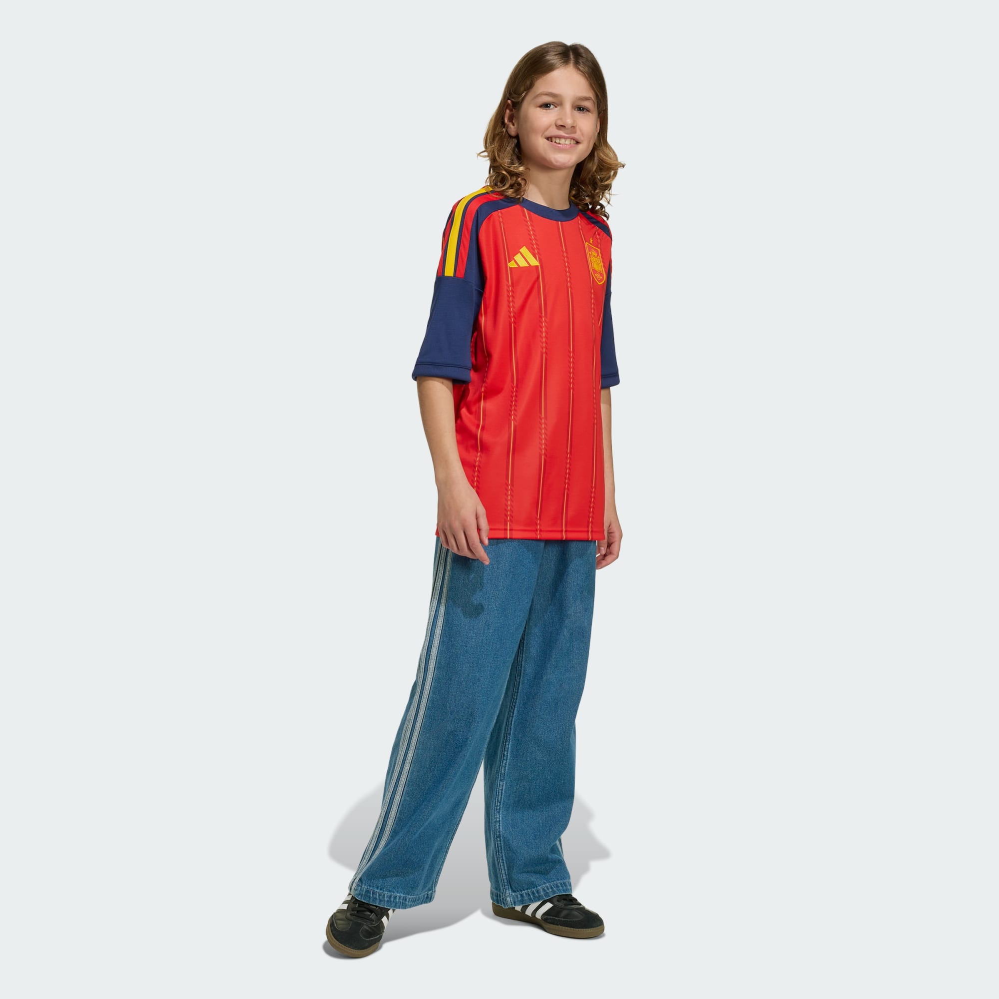 Spain 26 Home Youth Jersey