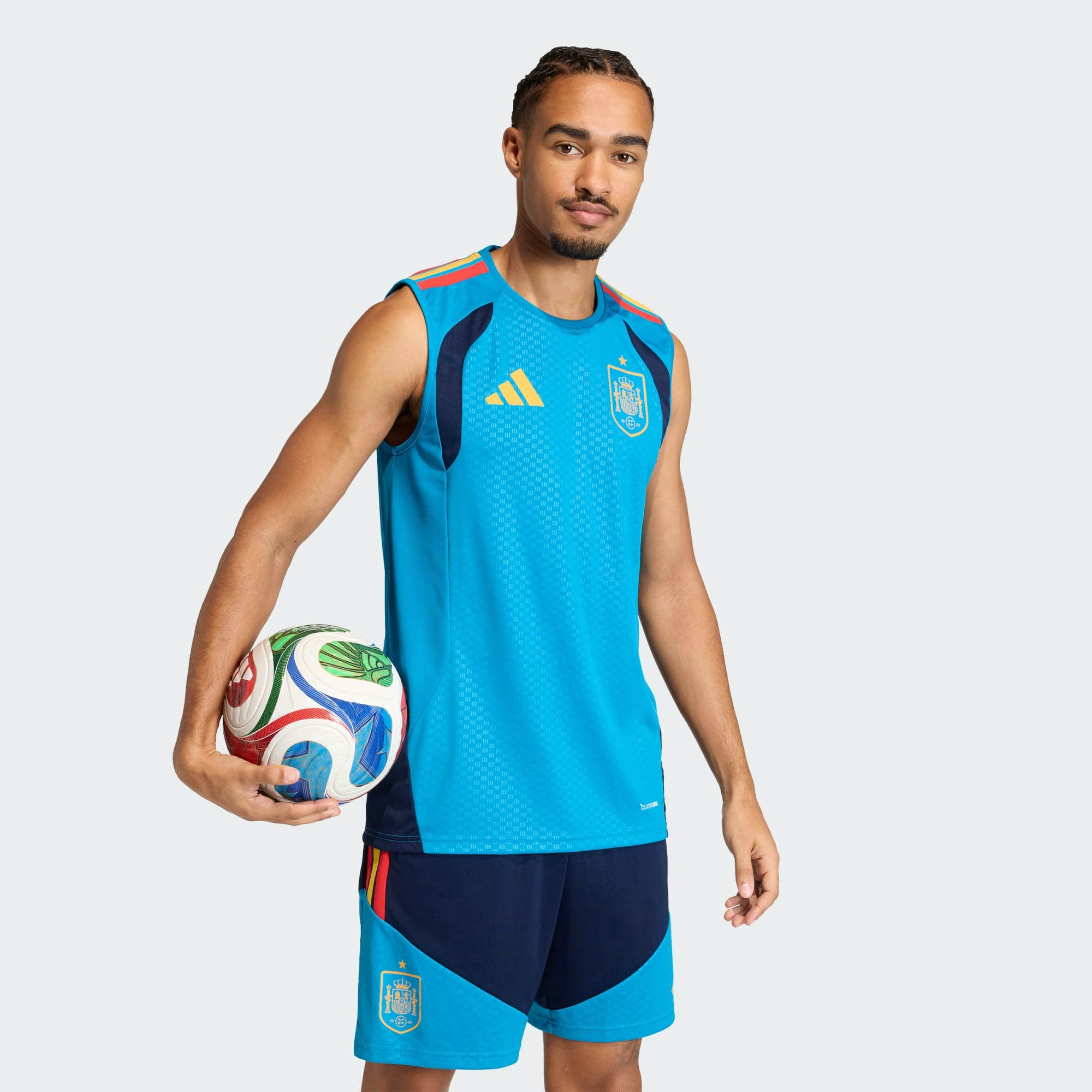 Spain 26 Tiro Sleeveless Jersey