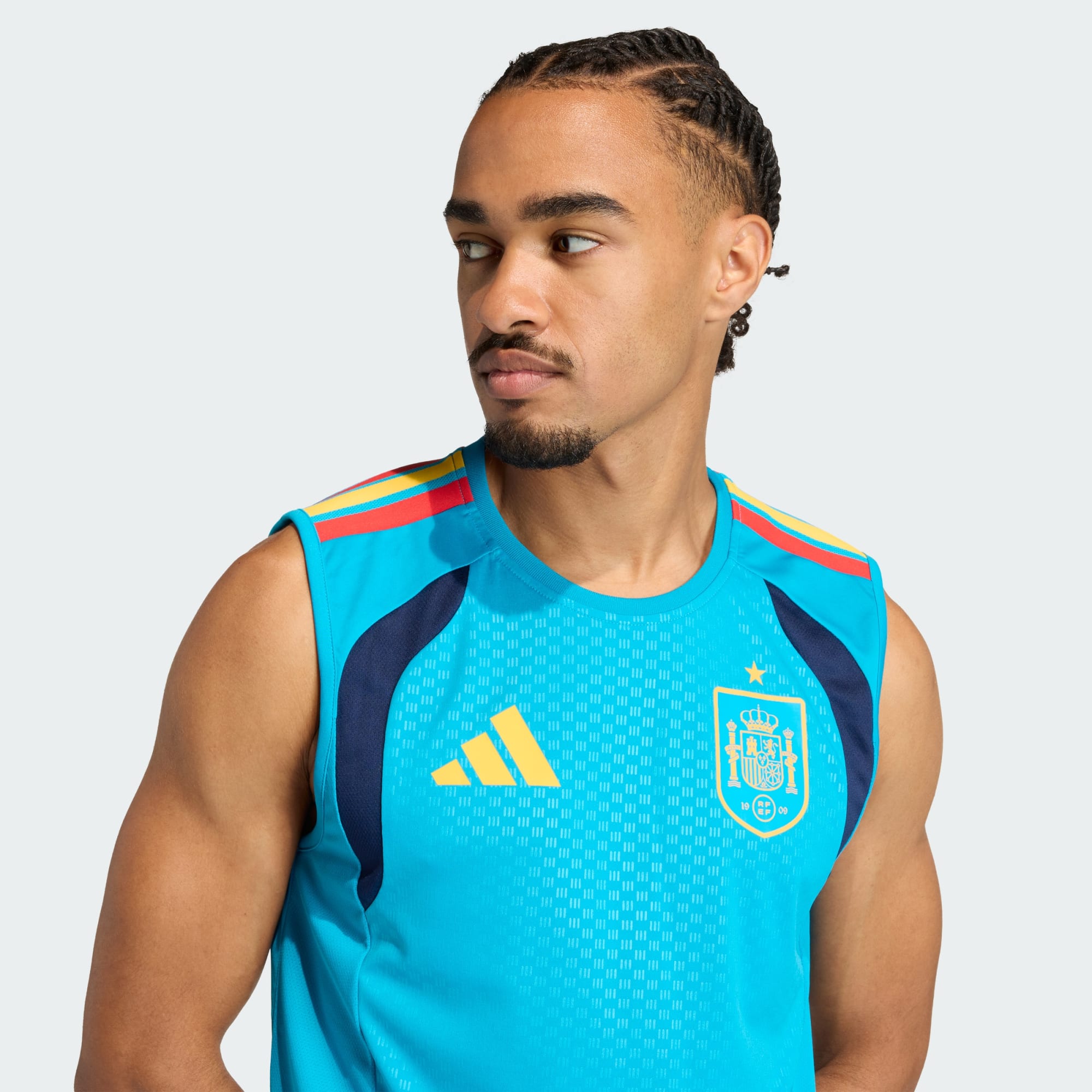 Spain 26 Tiro Sleeveless Jersey