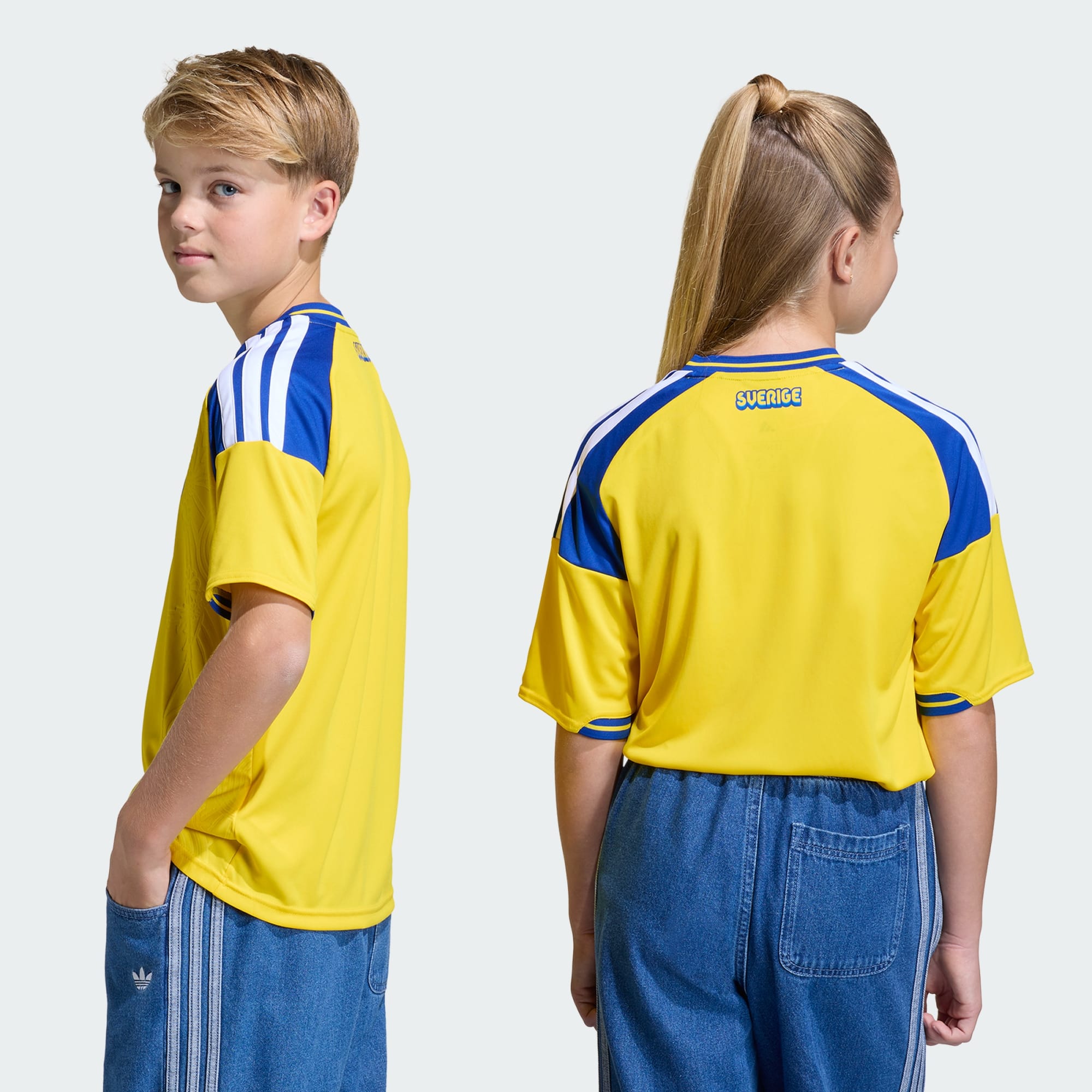 Sweden 26 Home Kids Jersey