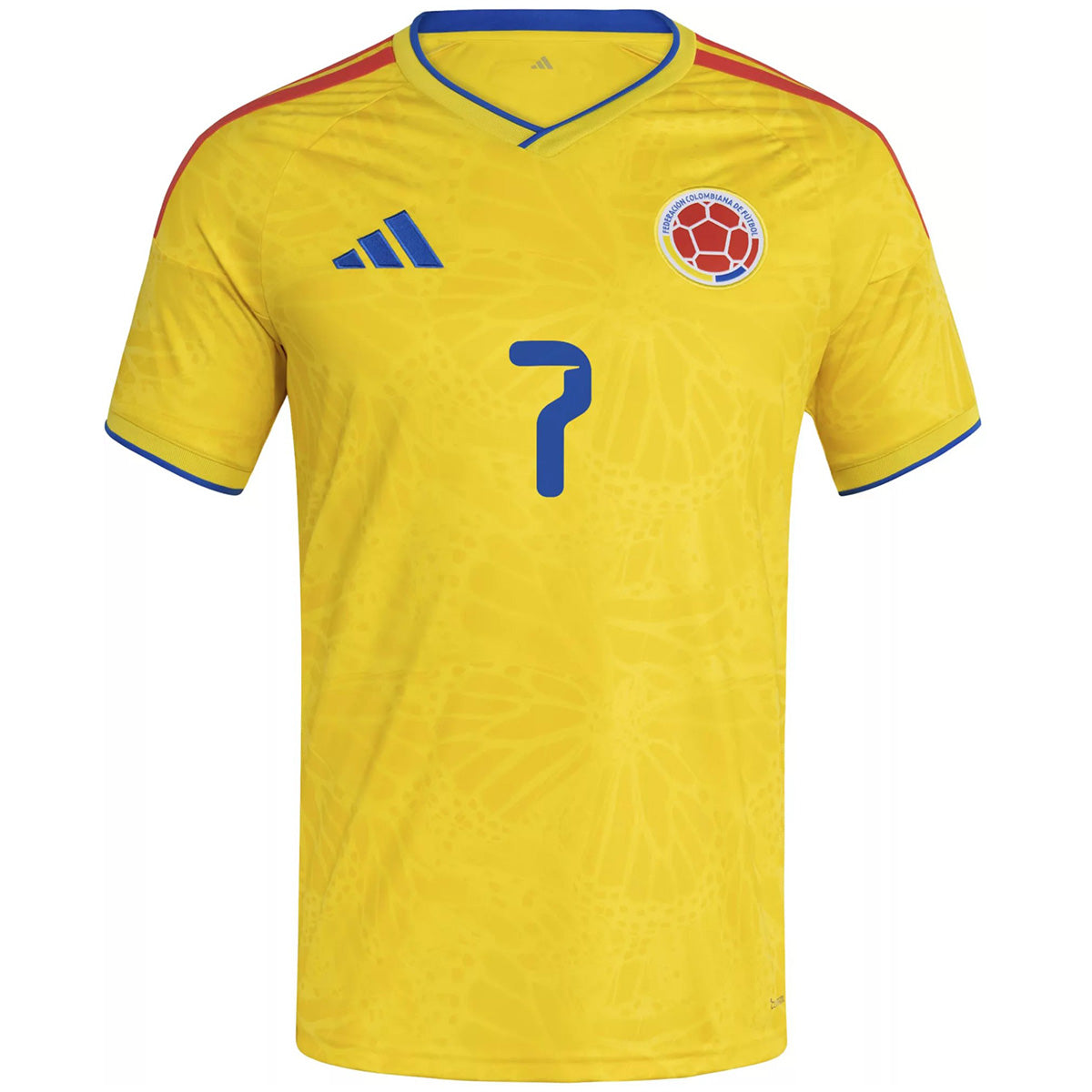 Luis Diaz #7 Colombia Home 2026 World Cup Jersey