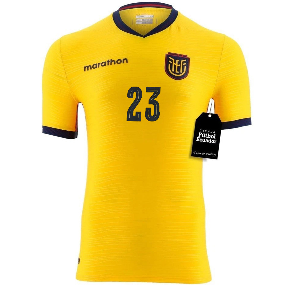Caicedo #23 Ecuador Home 2026 World Cup Jersey