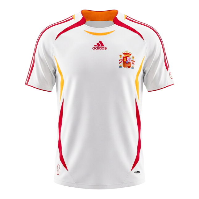 Retro 2006 Spain Away Soccer Jersey