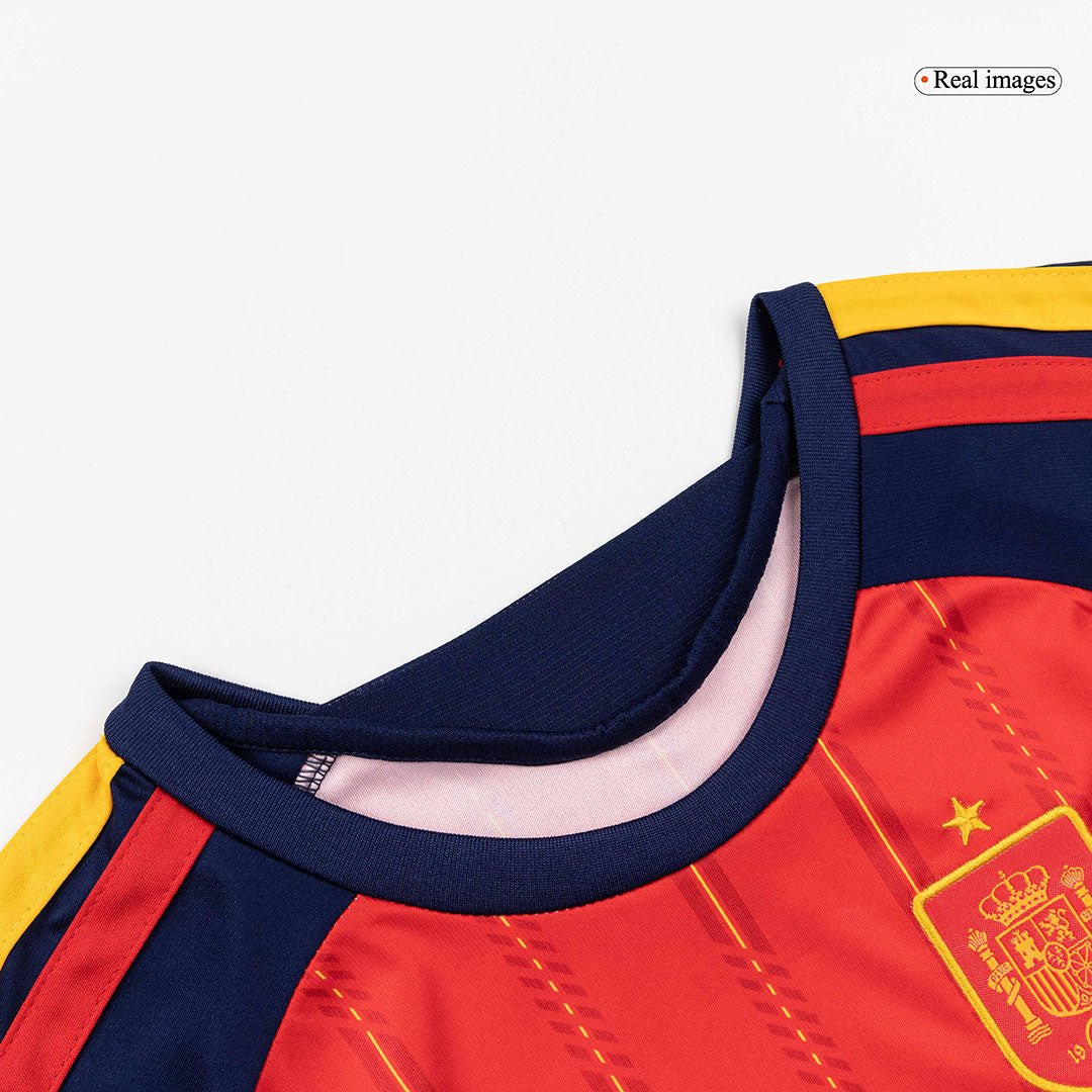 Kids Spain Home Full Soccer Kit 2026 World Cup Jersey