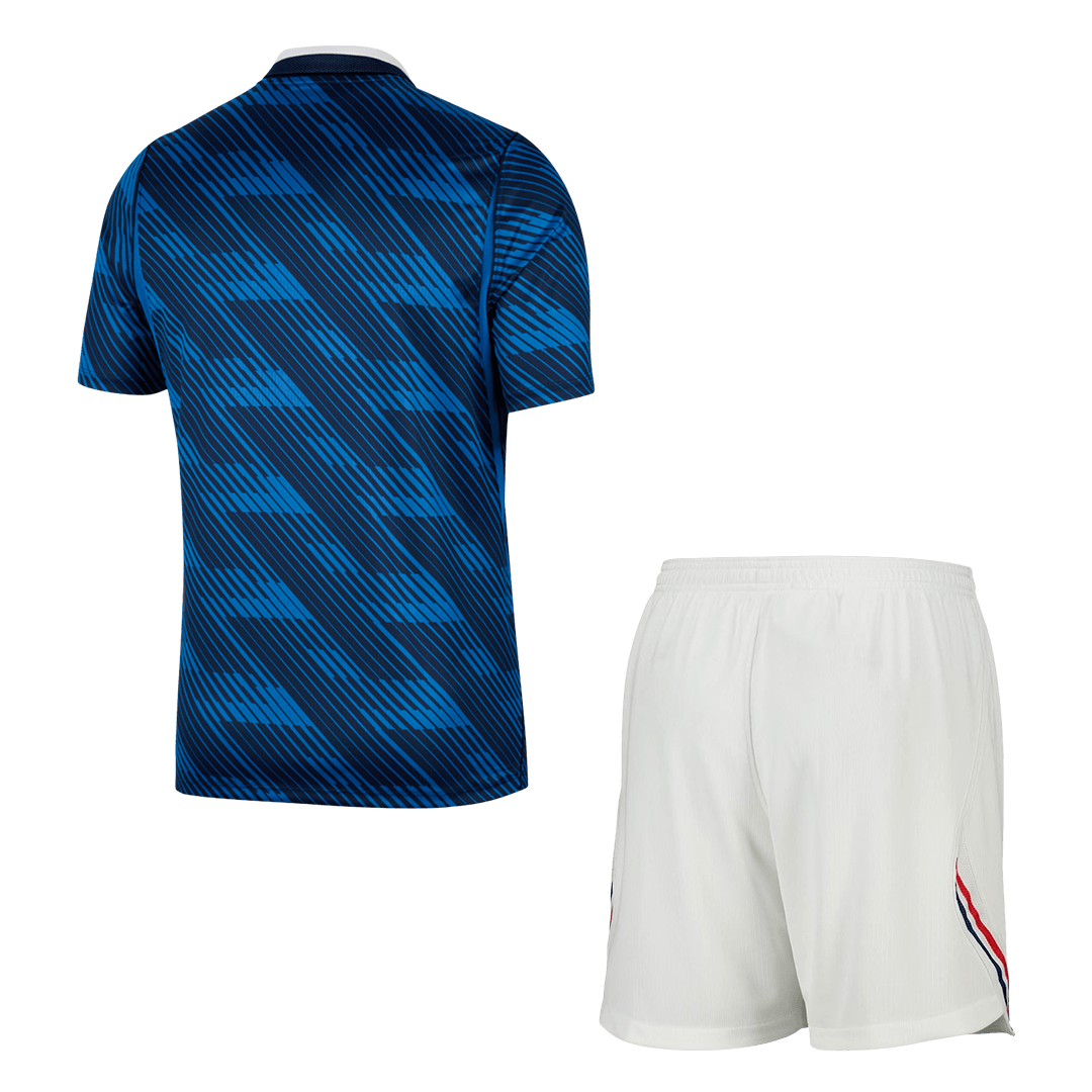 France Home Soccer Jersey Kit(Jersey+Shorts) 2026