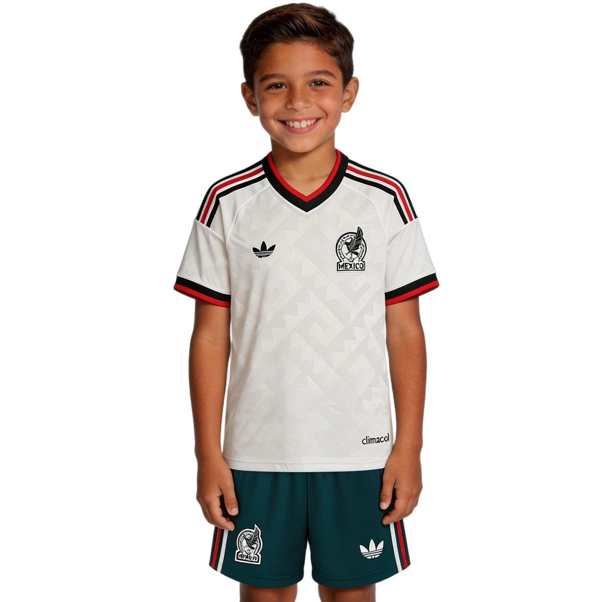 Kids Mexico Away Soccer Kit 2026 World Cup Jersey