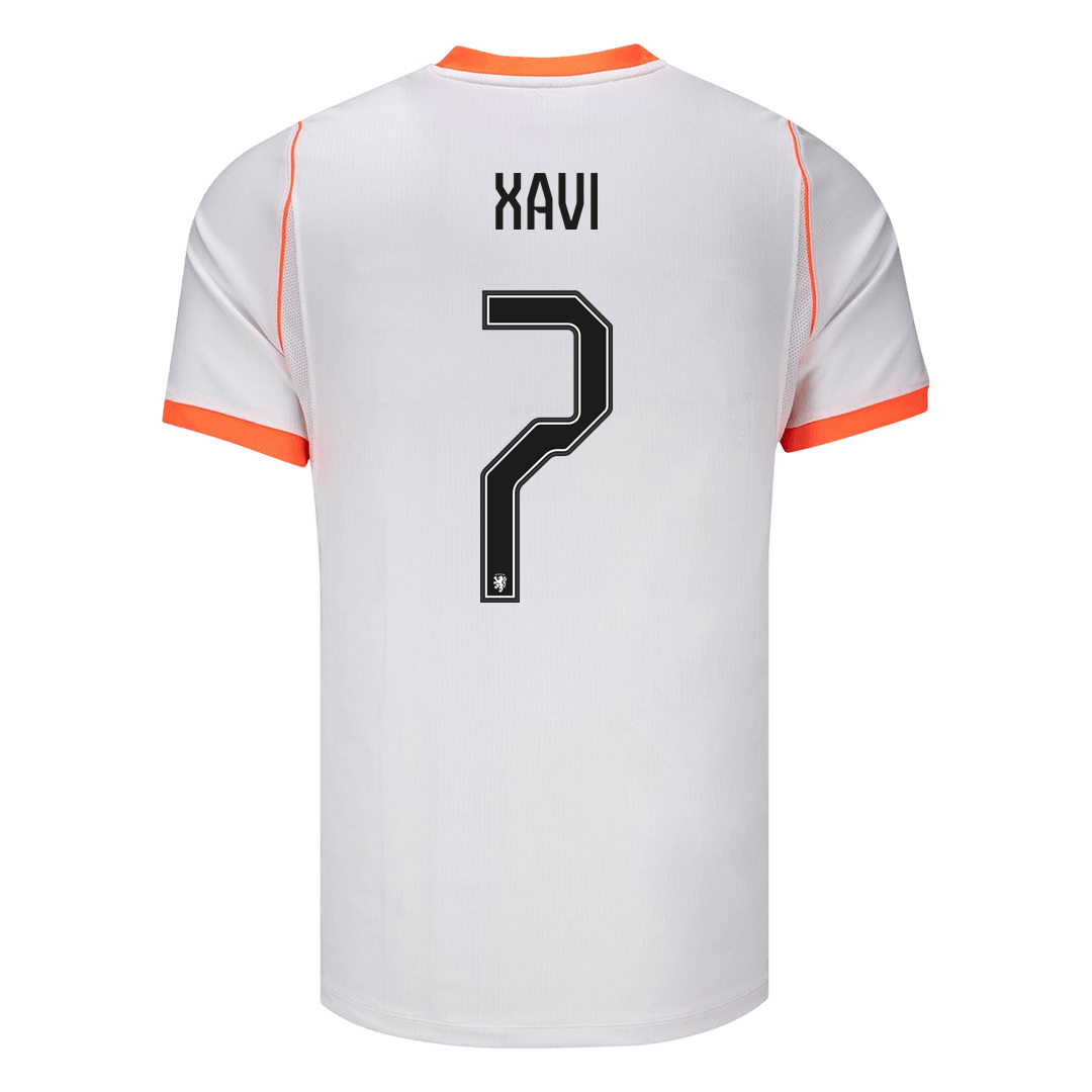 XAVI #7 Netherlands Away Soccer Jersey 2026